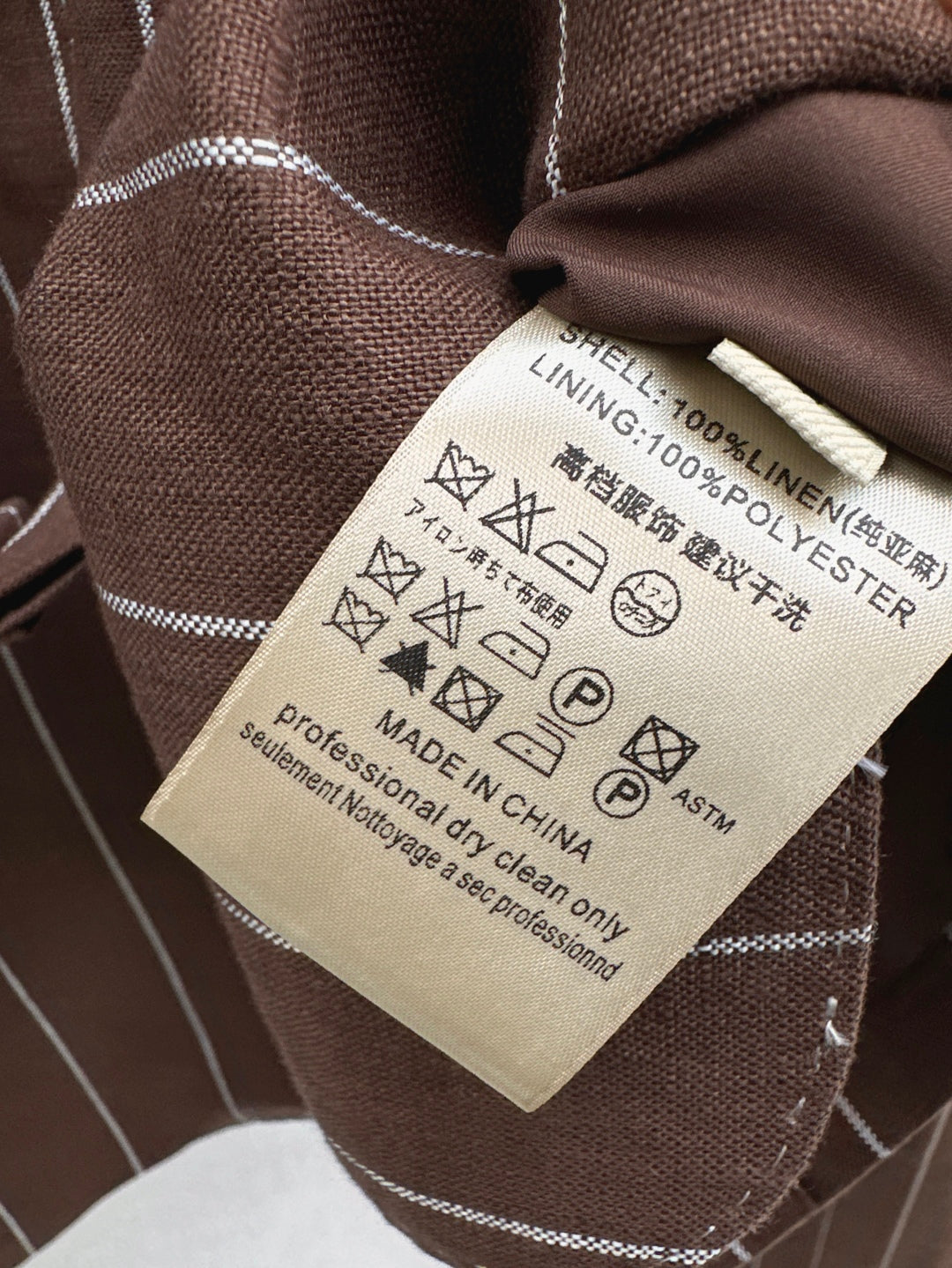 Loro 25ss linen suit