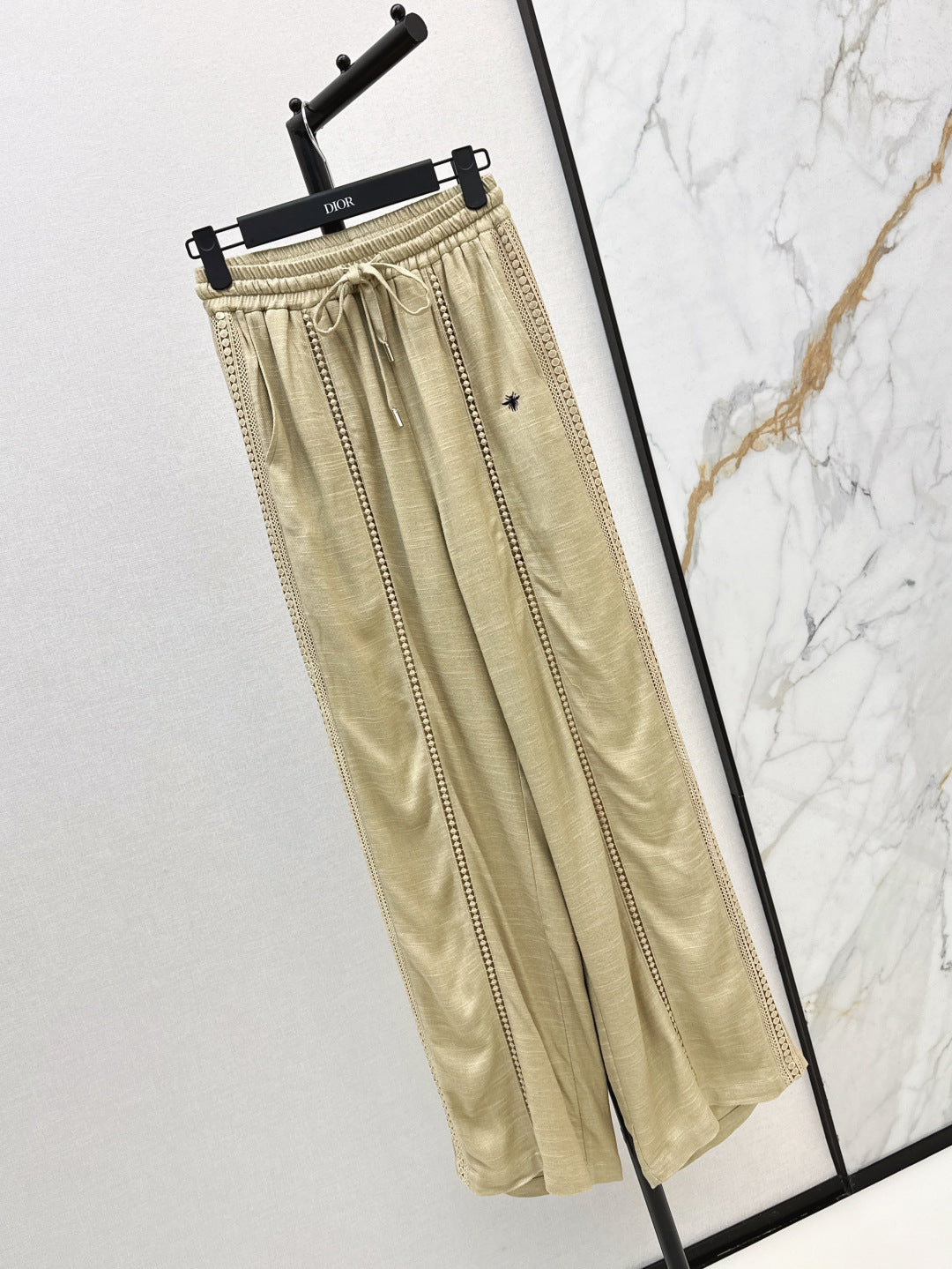 CD 25ss embroidered pants