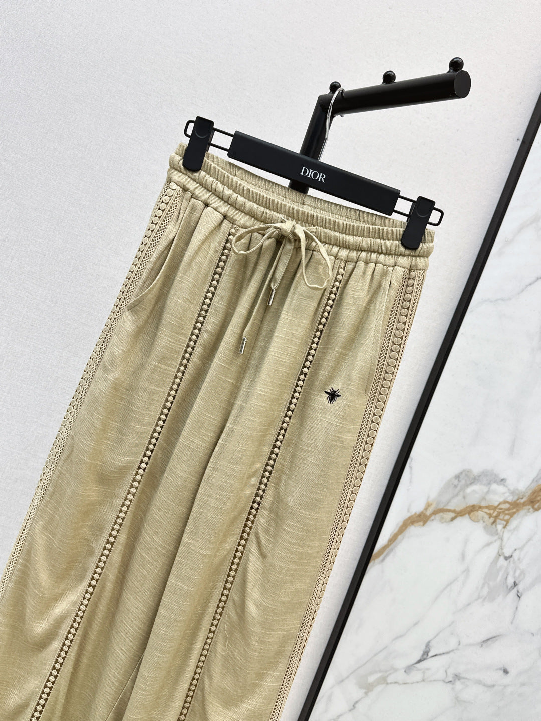 CD 25ss embroidered pants