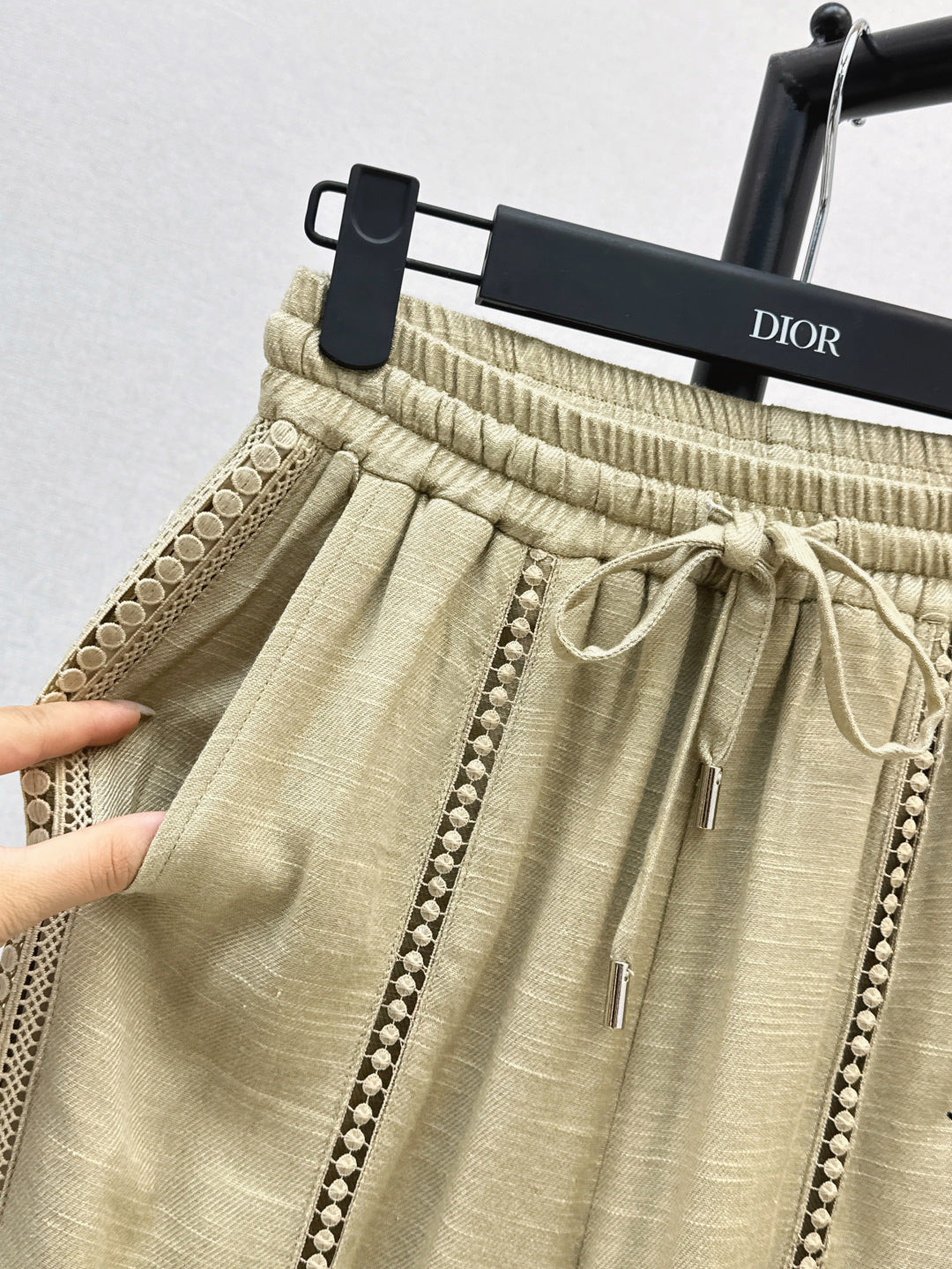 CD 25ss embroidered pants