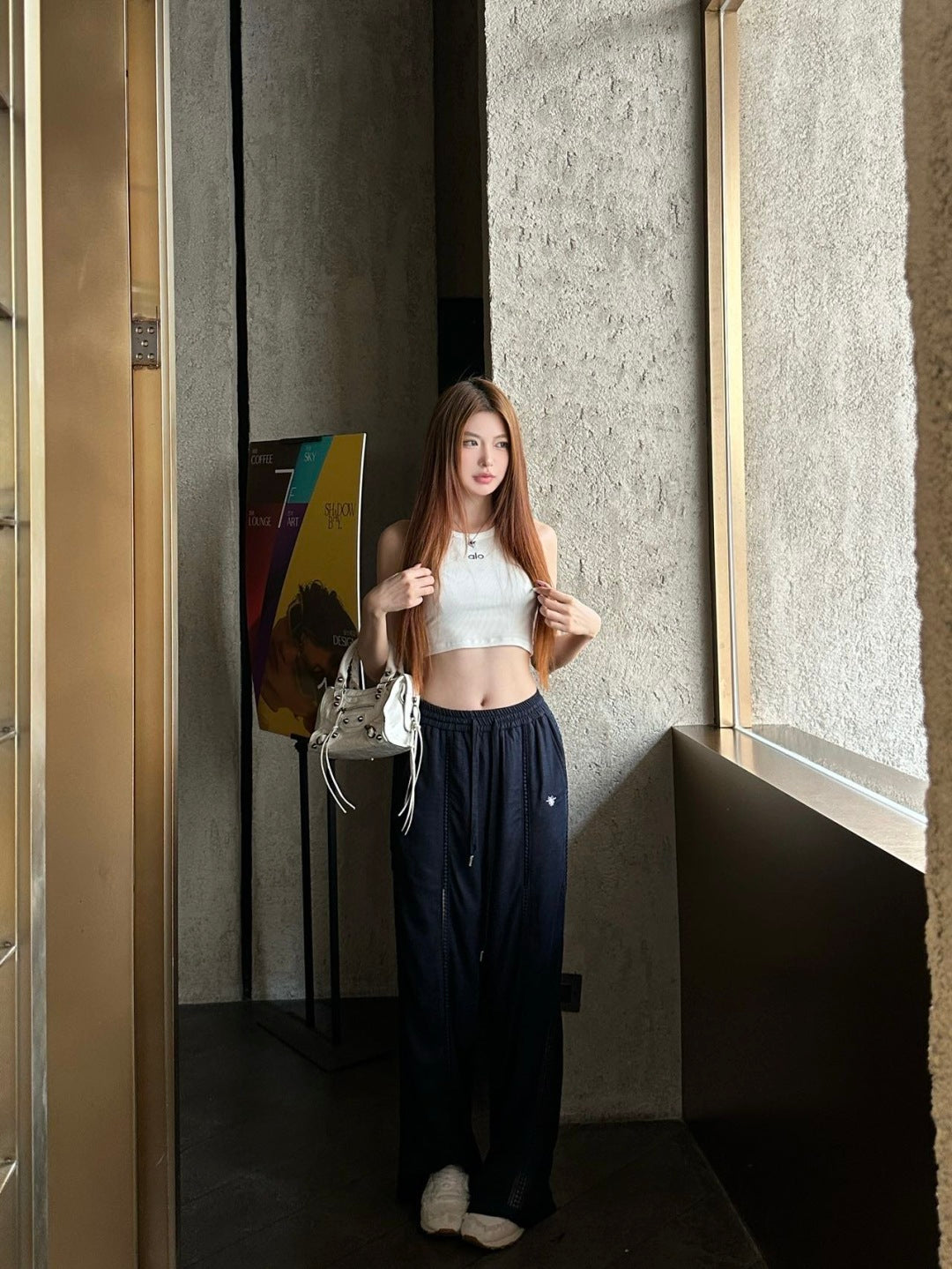 CD 25ss embroidered pants