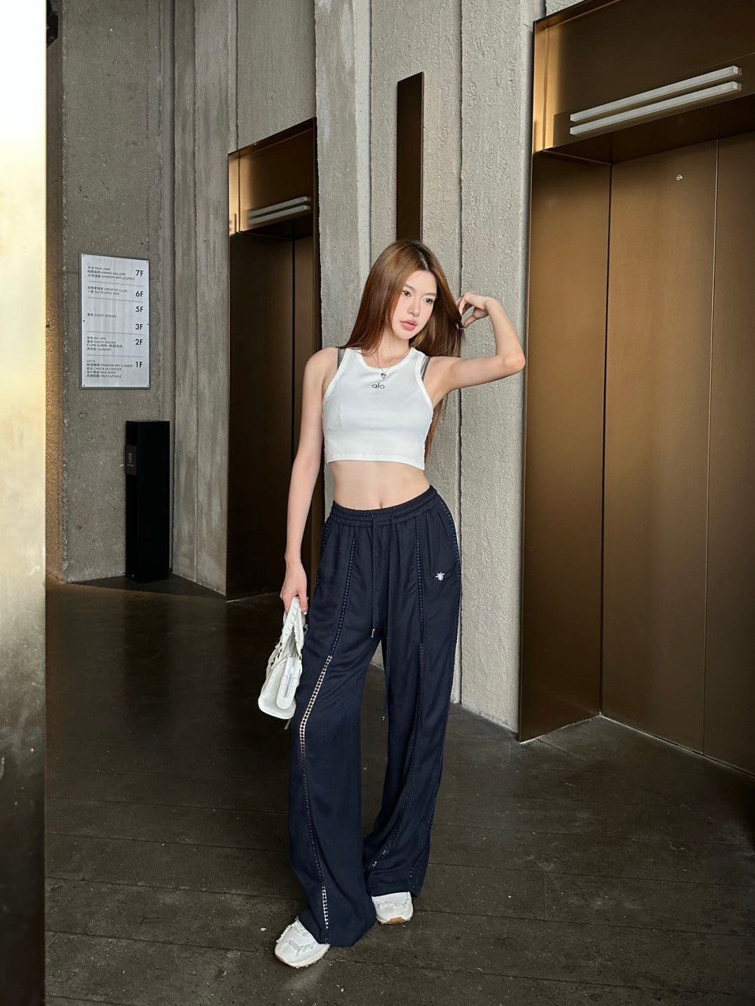 CD 25ss embroidered pants
