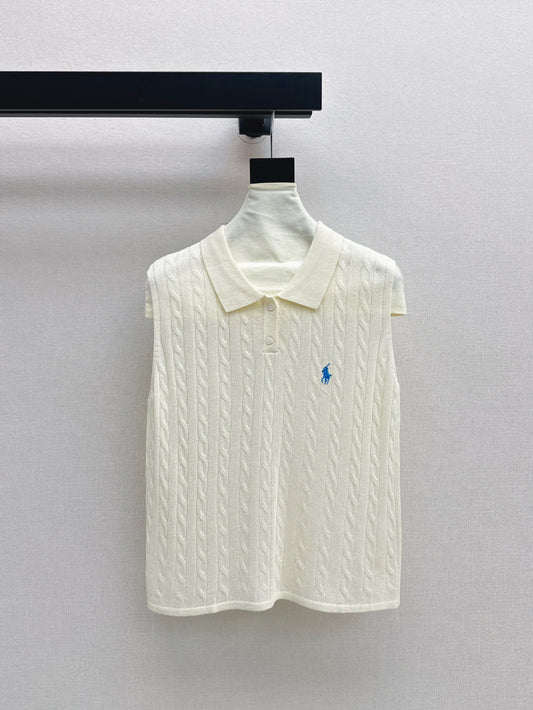 Ral 25ss knit vest