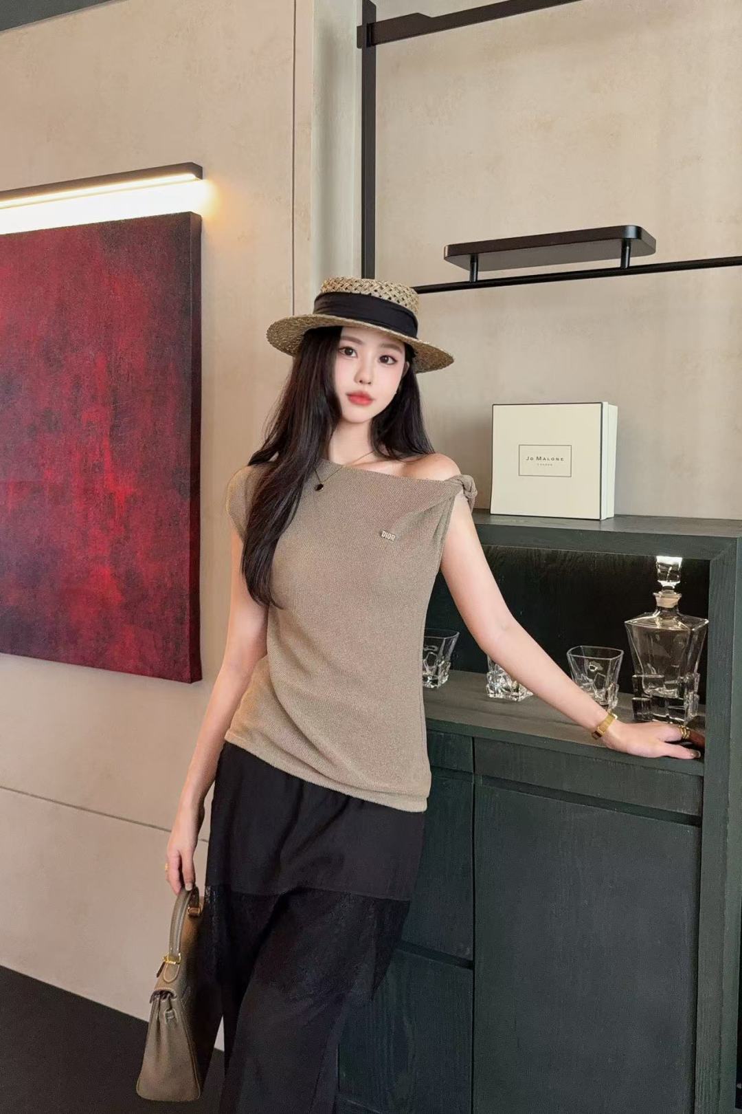 CD 25ss knit vest
