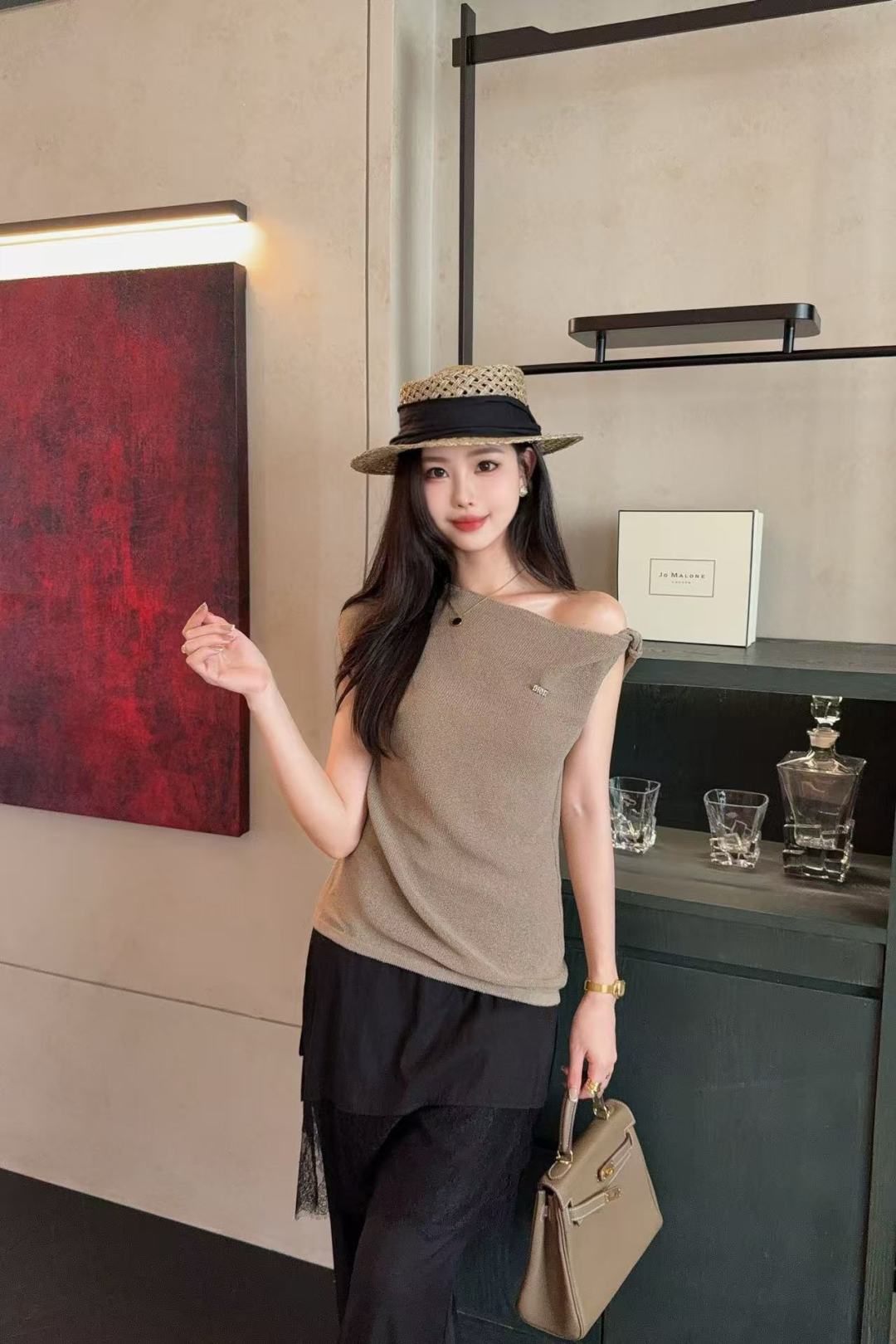 CD 25ss knit vest