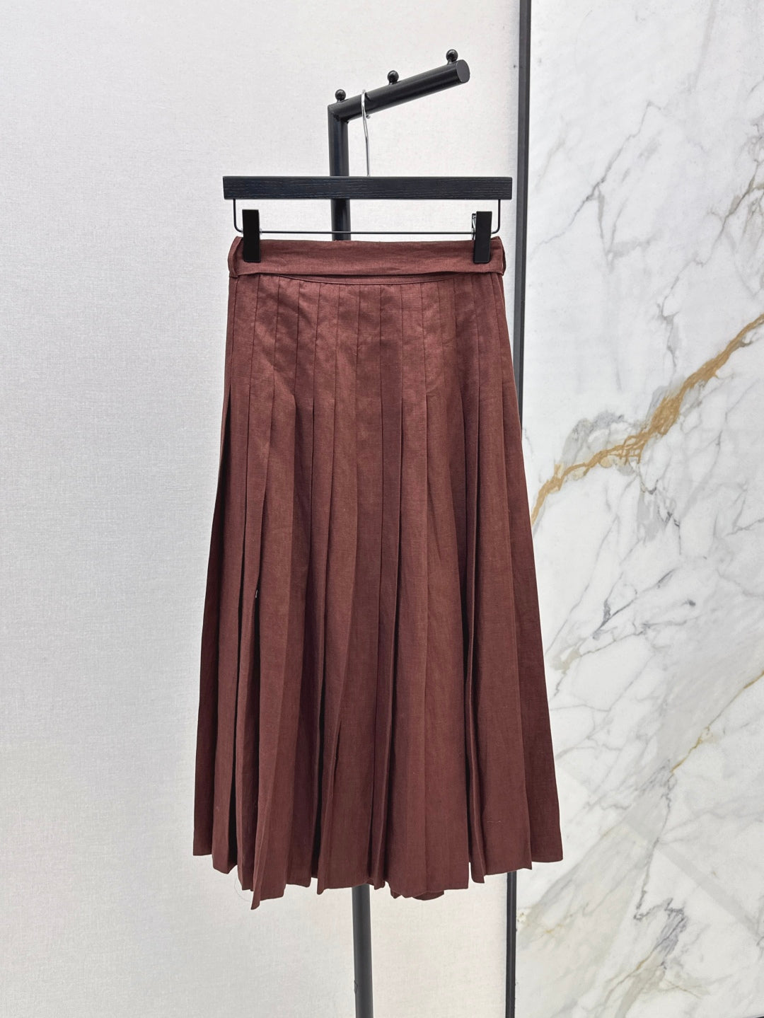 Loro 25ss linen skirt