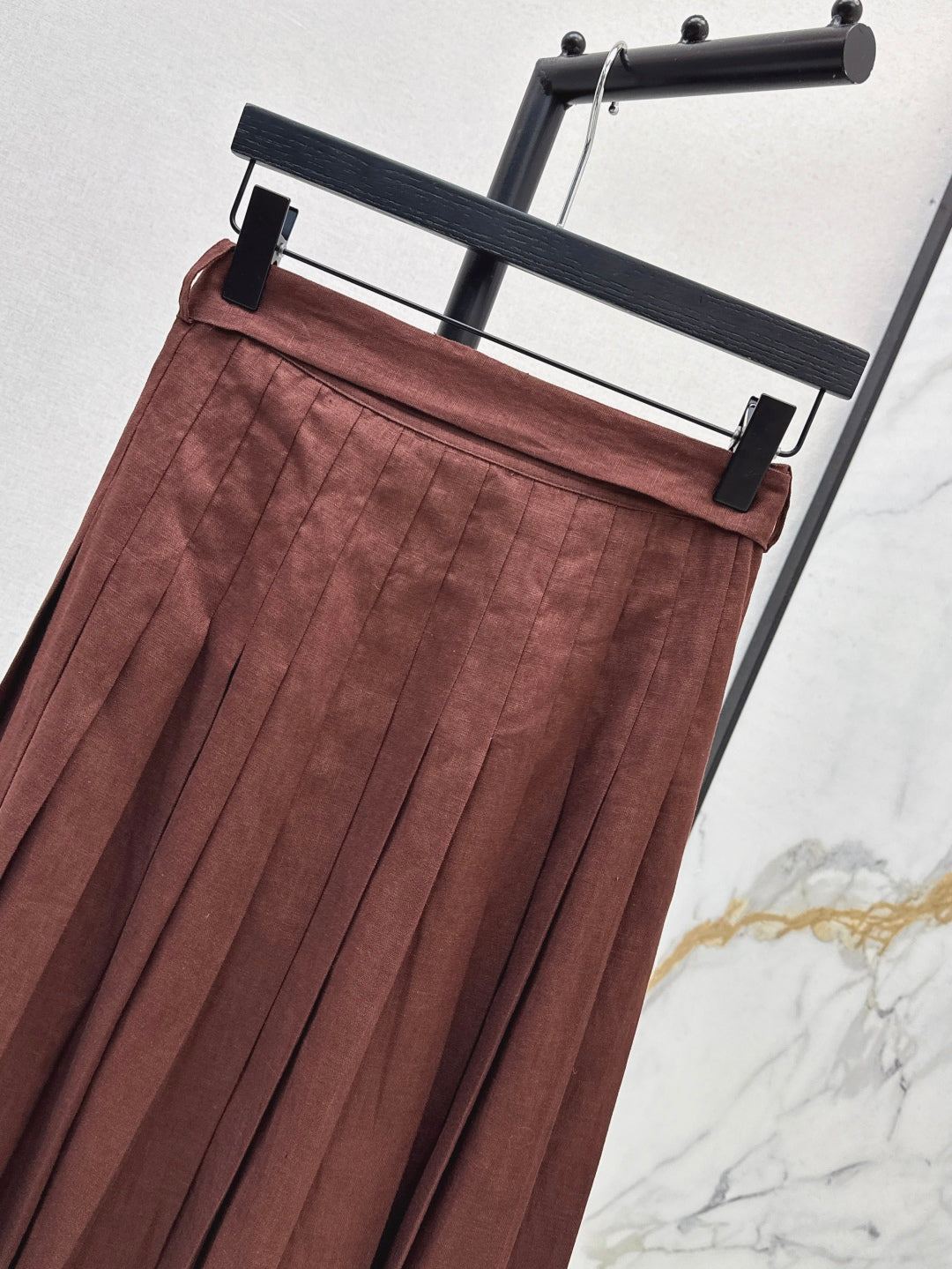 Loro 25ss linen skirt
