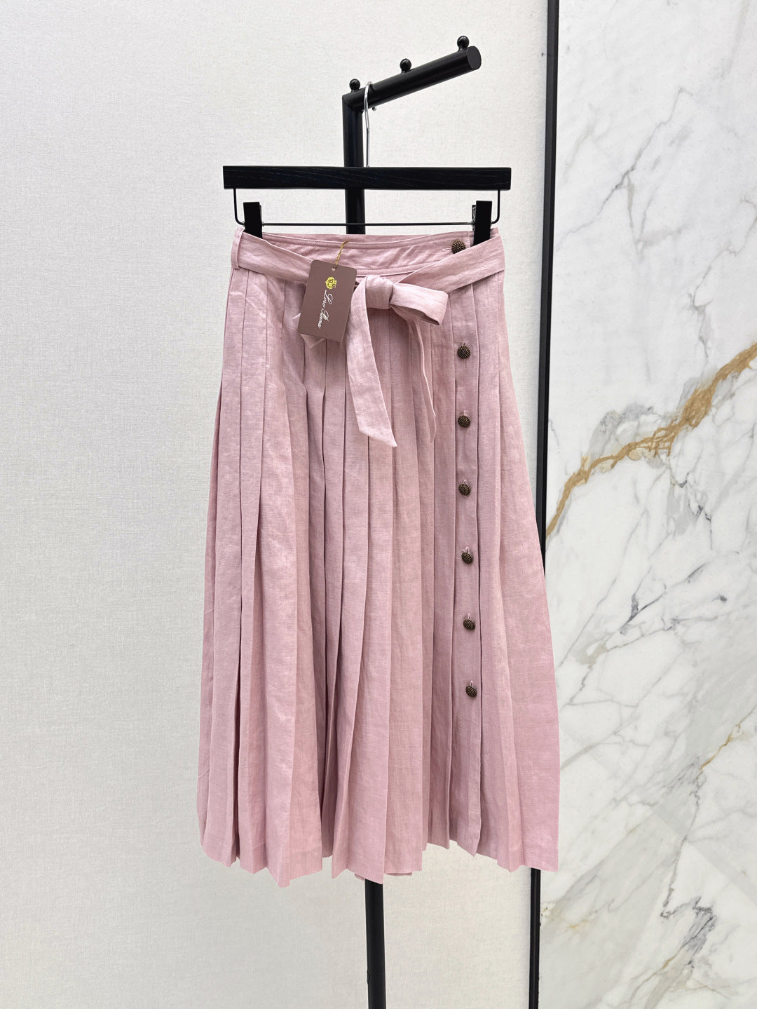 Loro 25ss linen skirt