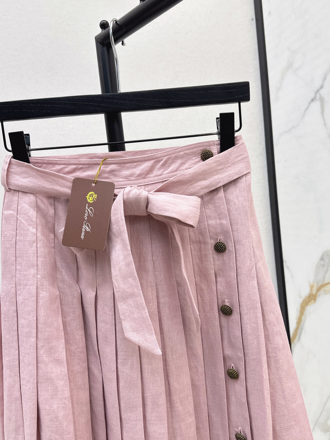 Loro 25ss linen skirt