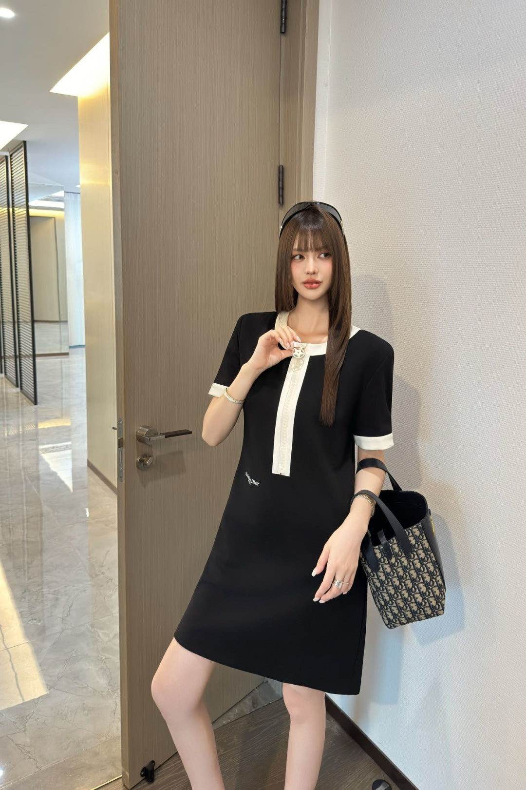 CD 25ss zipper dress