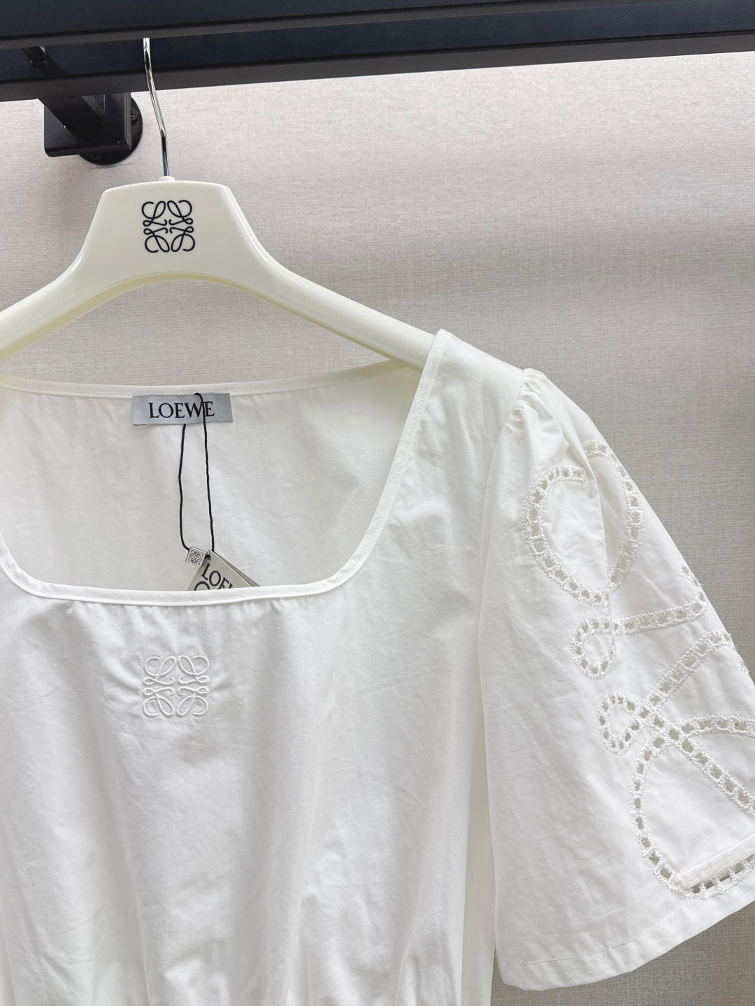 Loe 25ss embroidered shirt