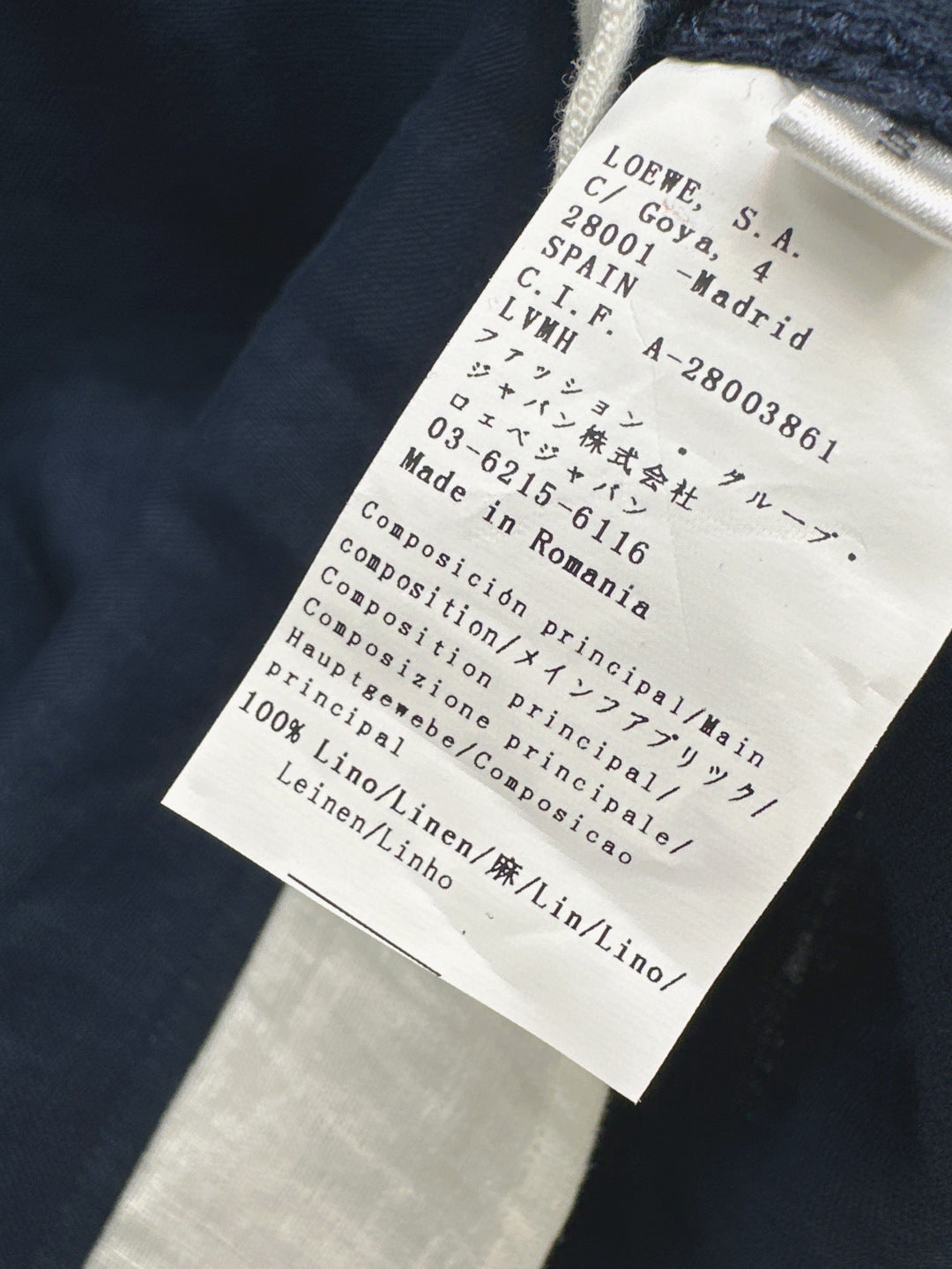 Loe 25ss linen suit