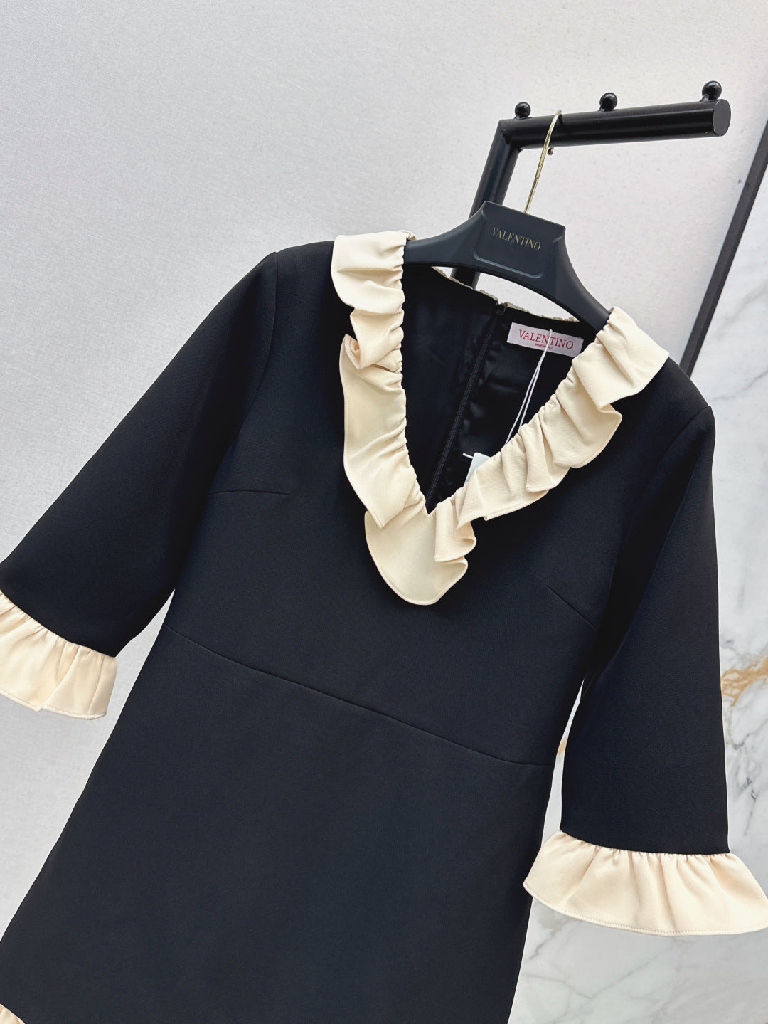 Valen 25ss ruffle dress
