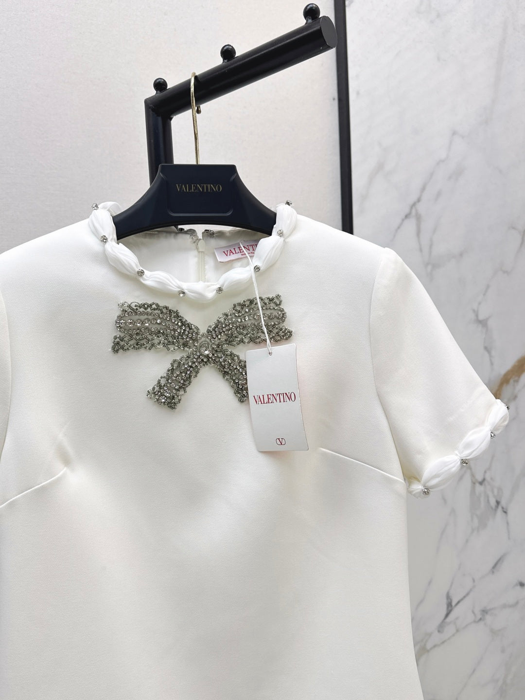 Valen 25ss rhinestone dress