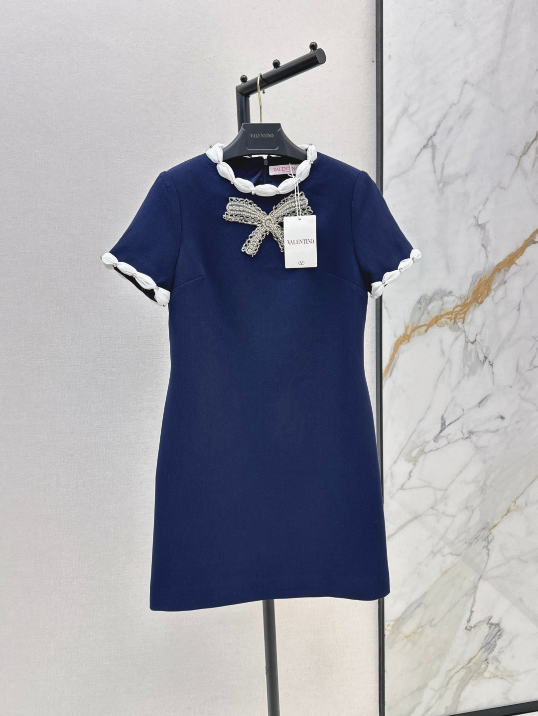 Valen 25ss rhinestone dress