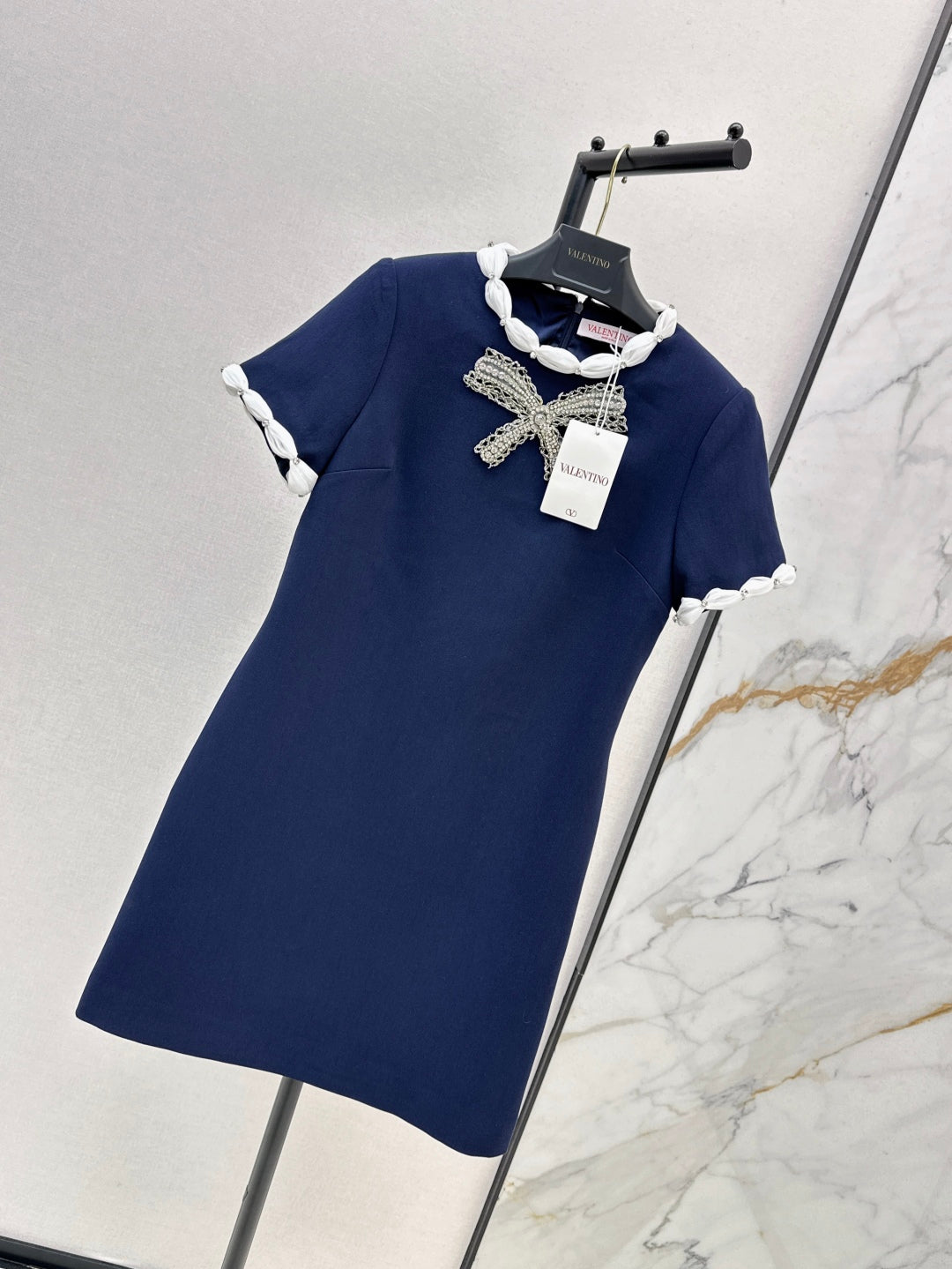 Valen 25ss rhinestone dress