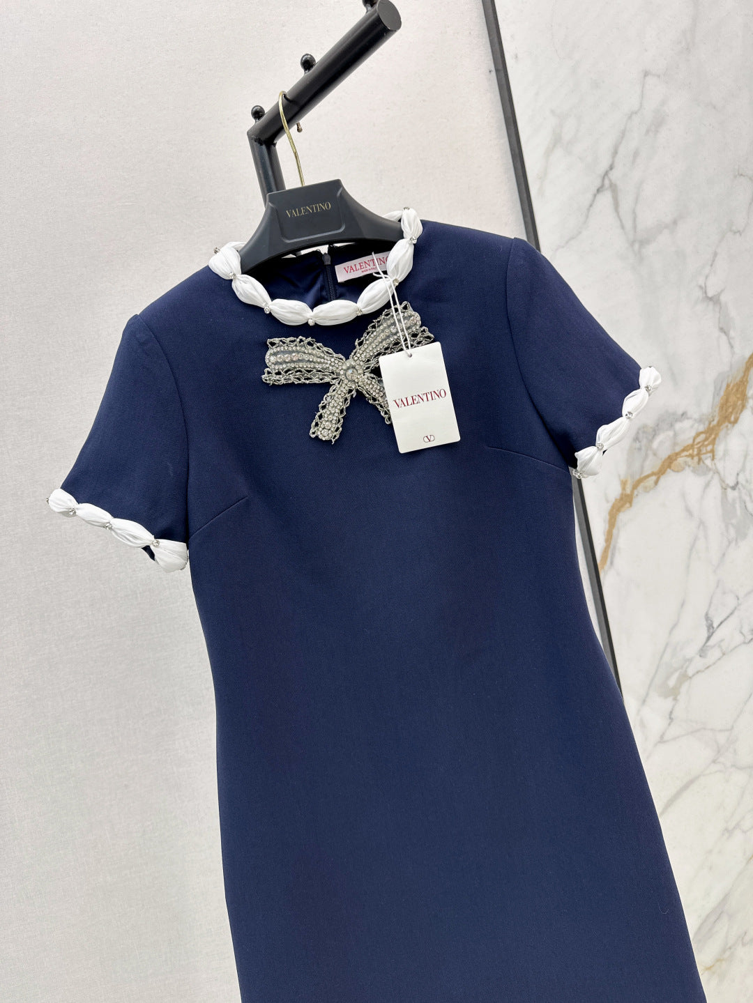 Valen 25ss rhinestone dress