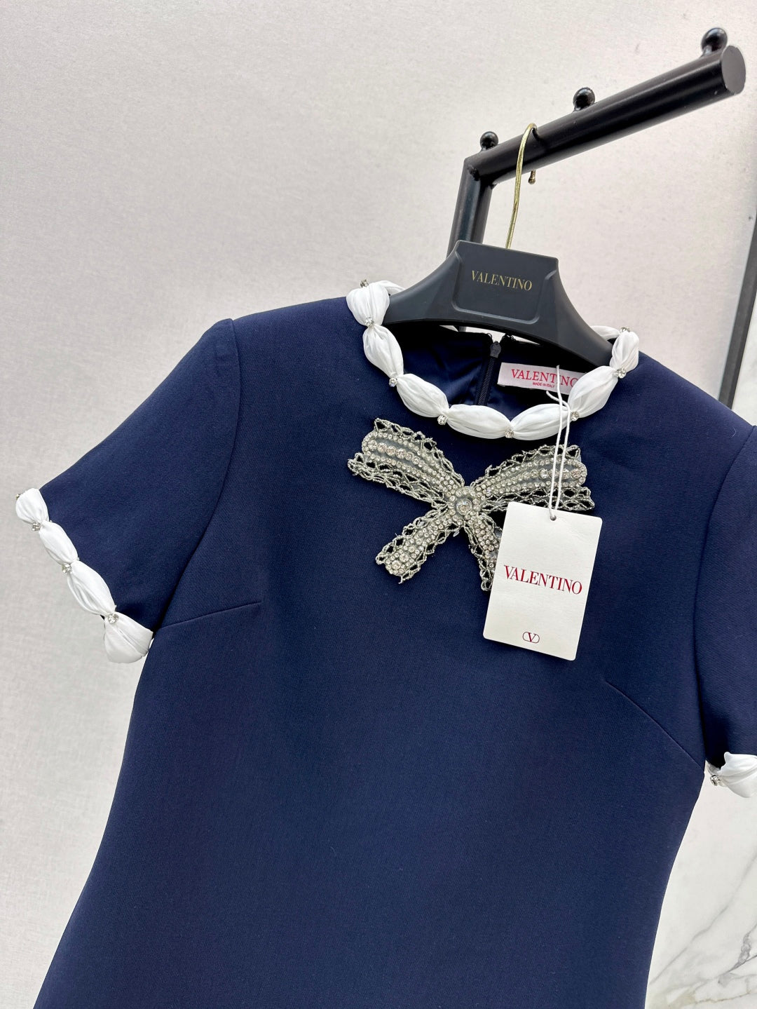 Valen 25ss rhinestone dress