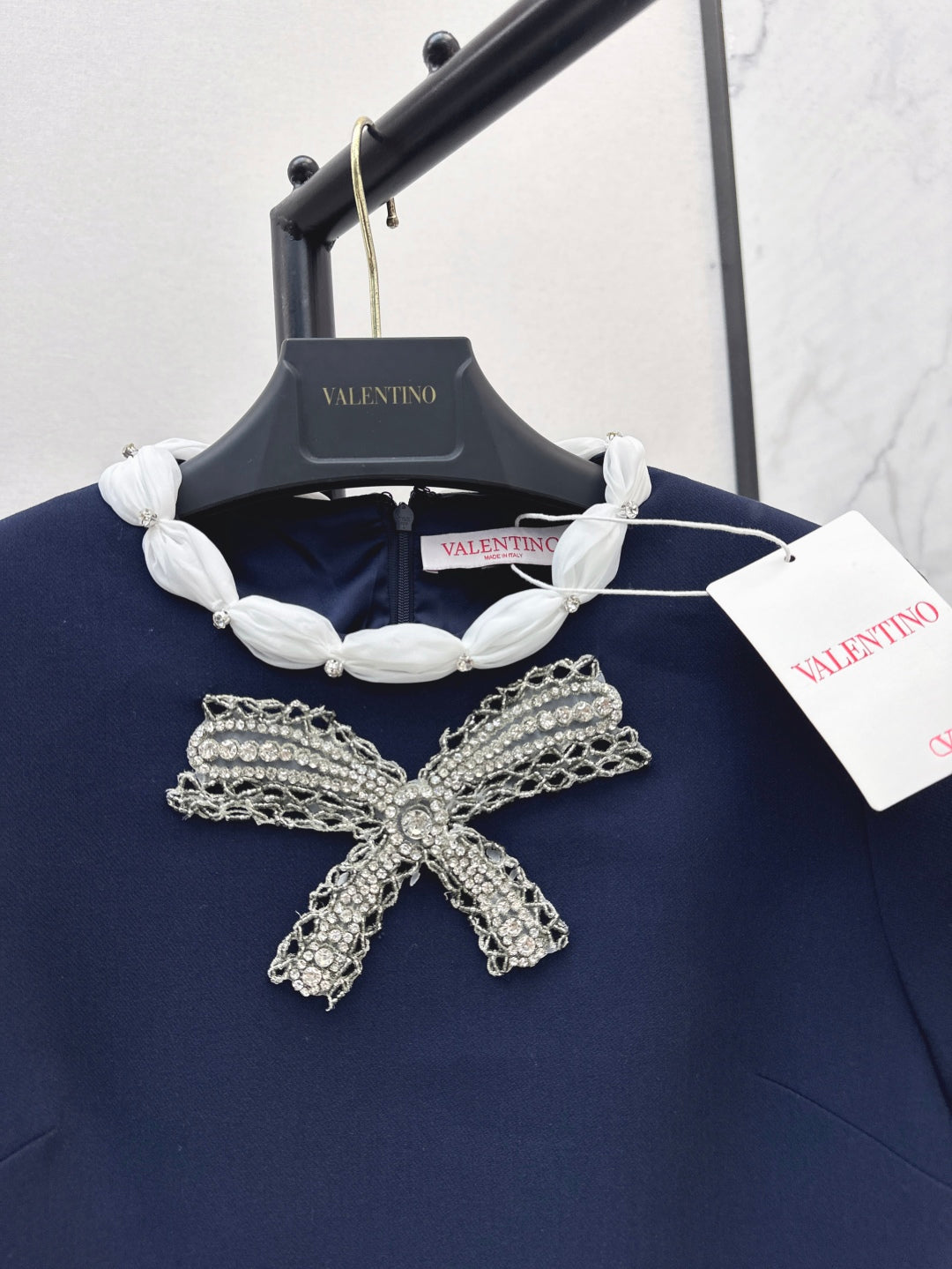 Valen 25ss rhinestone dress