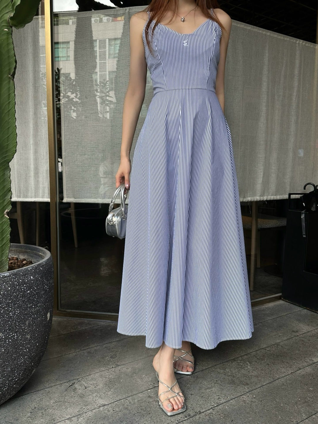 Saint lau 25ss slip dress