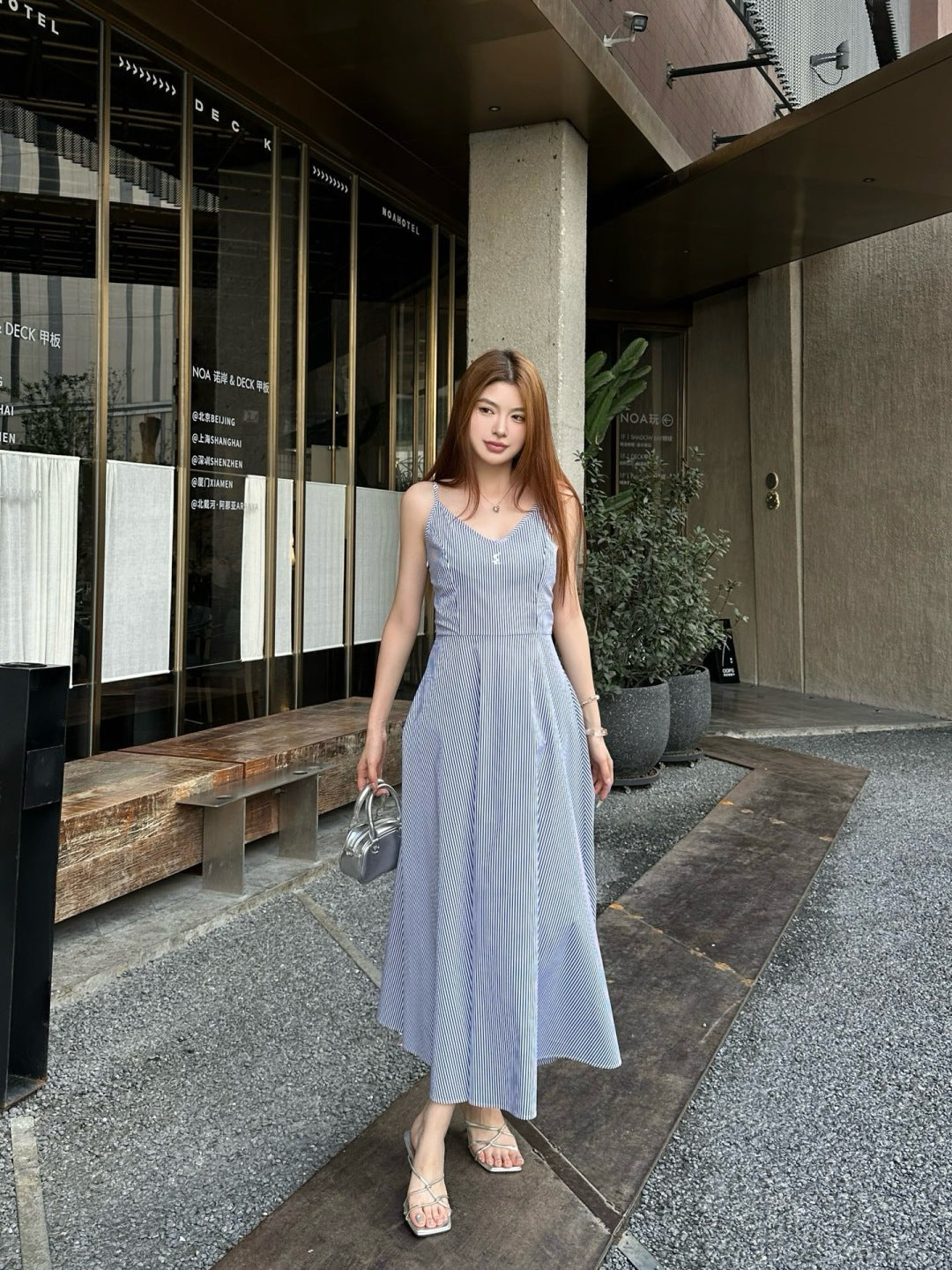 Saint lau 25ss slip dress