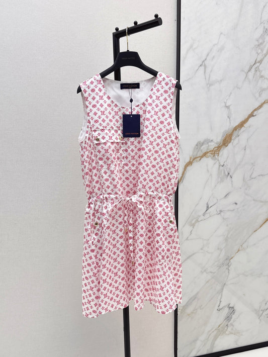 Louis 25ss drawstring dress