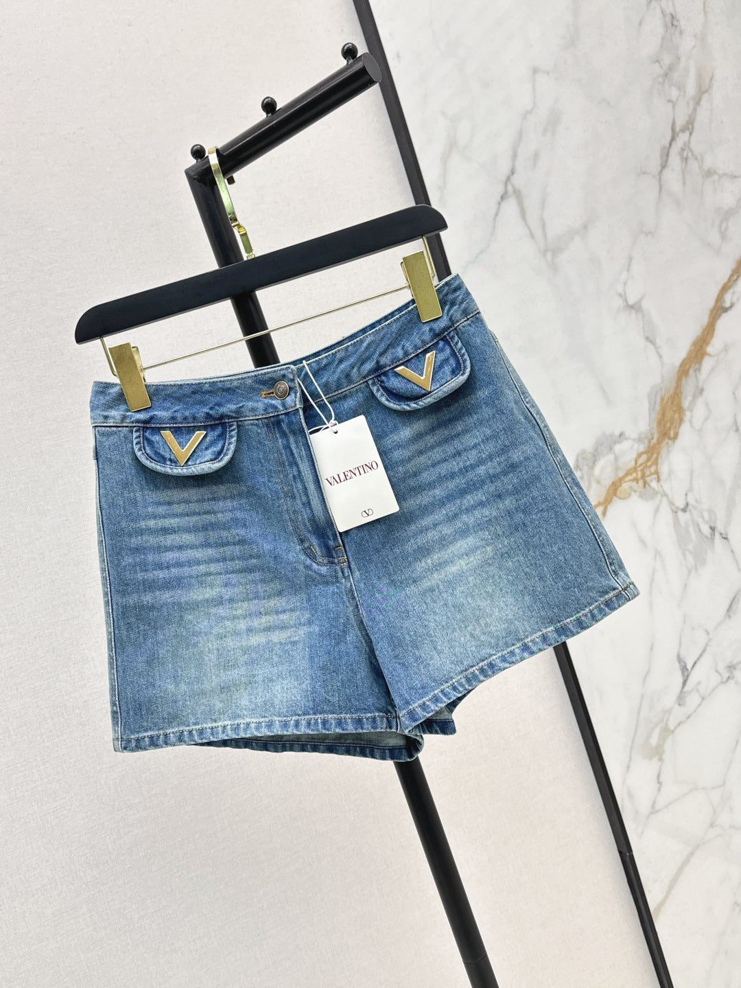 Valen2 5ss denim short