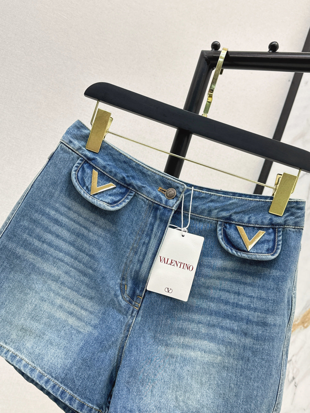 Valen2 5ss denim short