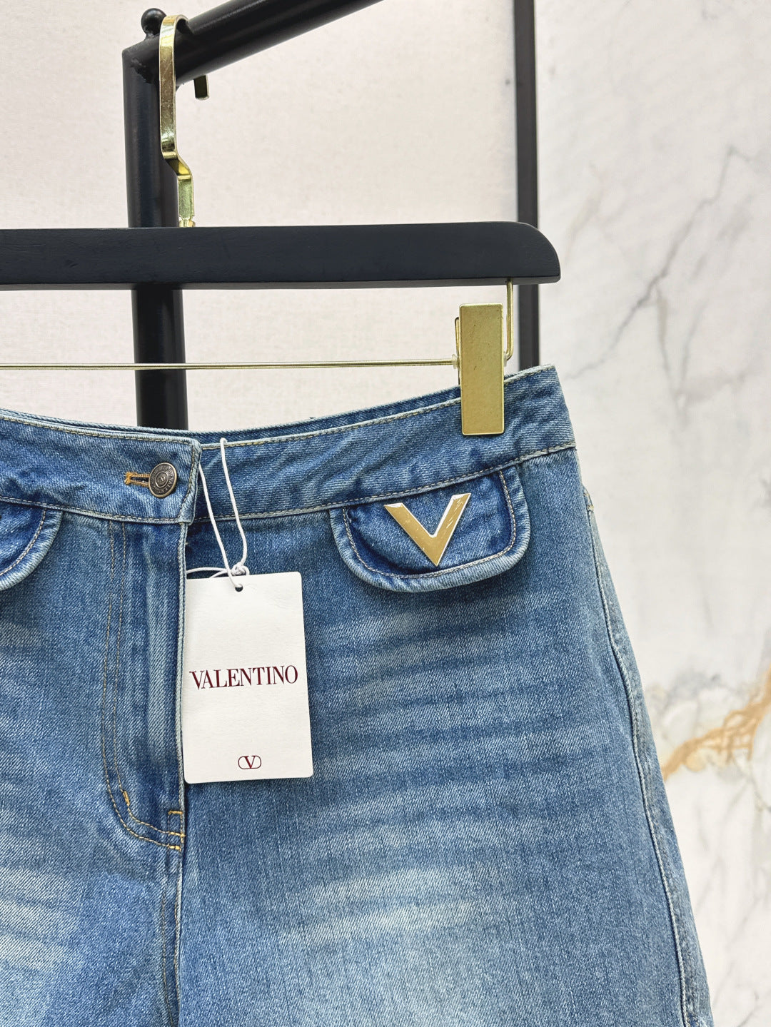 Valen2 5ss denim short
