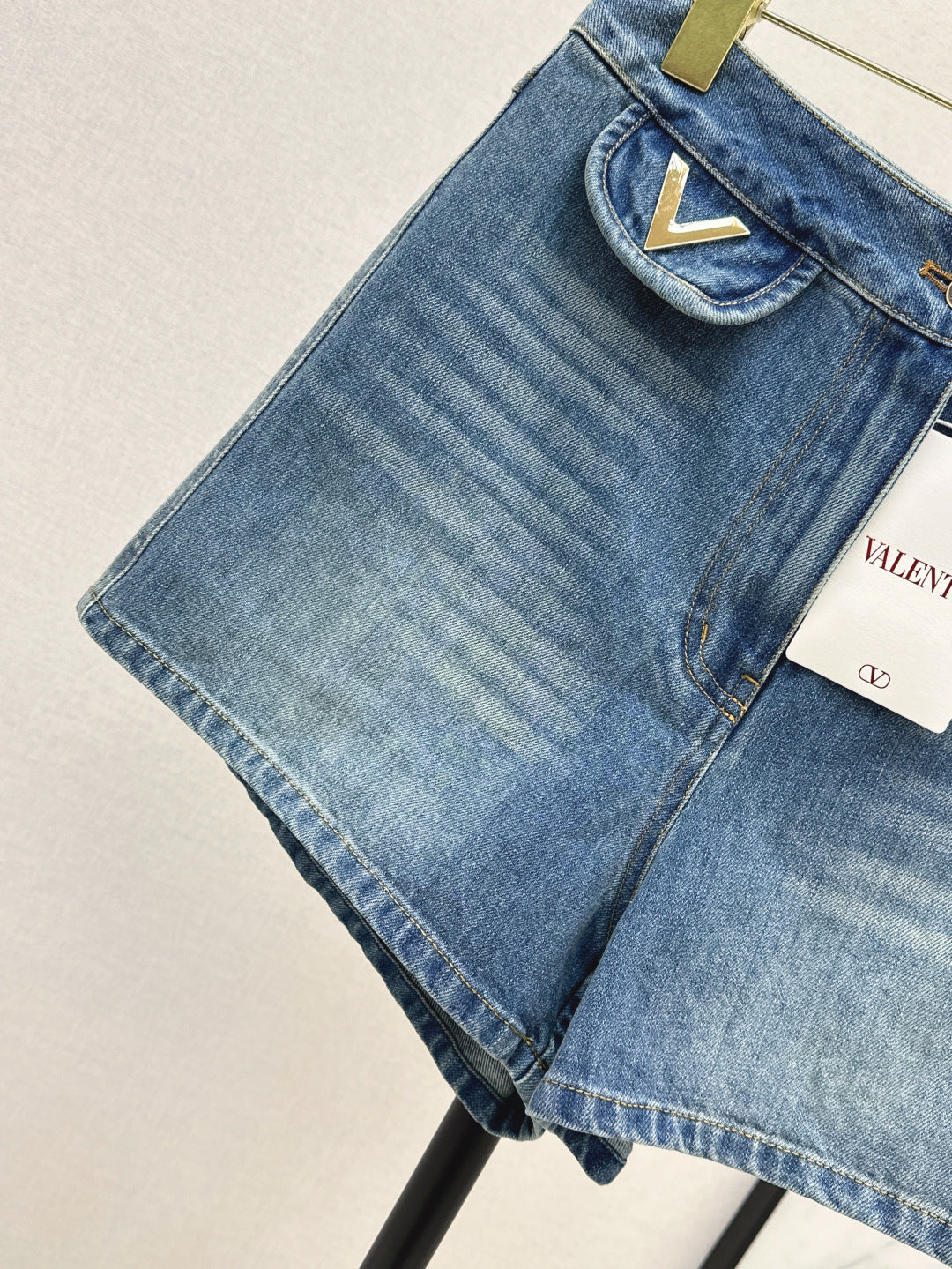 Valen2 5ss denim short