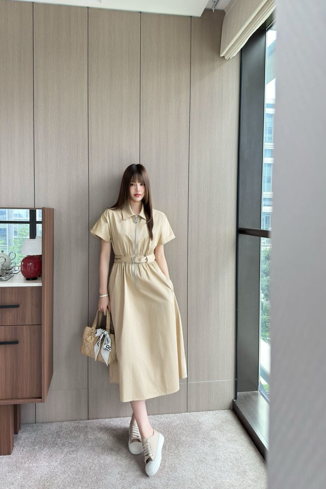 CD 25ss zipper dress