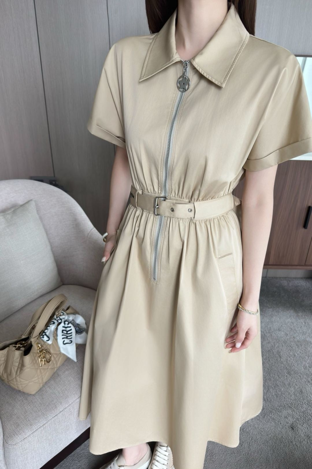 CD 25ss zipper dress