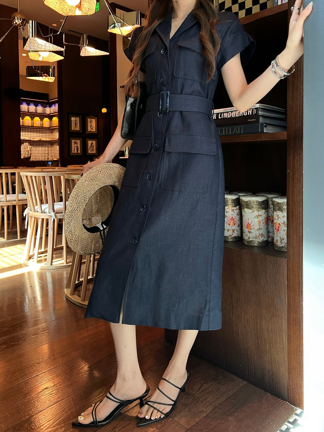 Brun 25ss shirt dress
