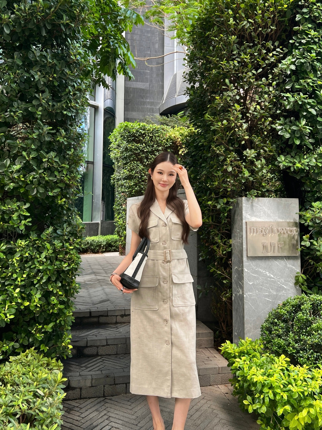 Brun 25ss shirt dress
