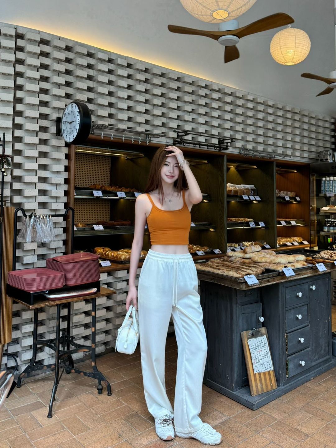 Fend 25ss print pants