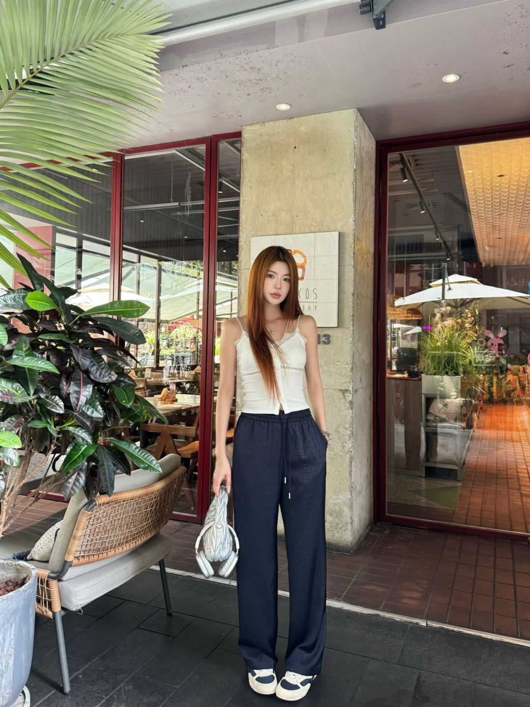 Fend 25ss print pants
