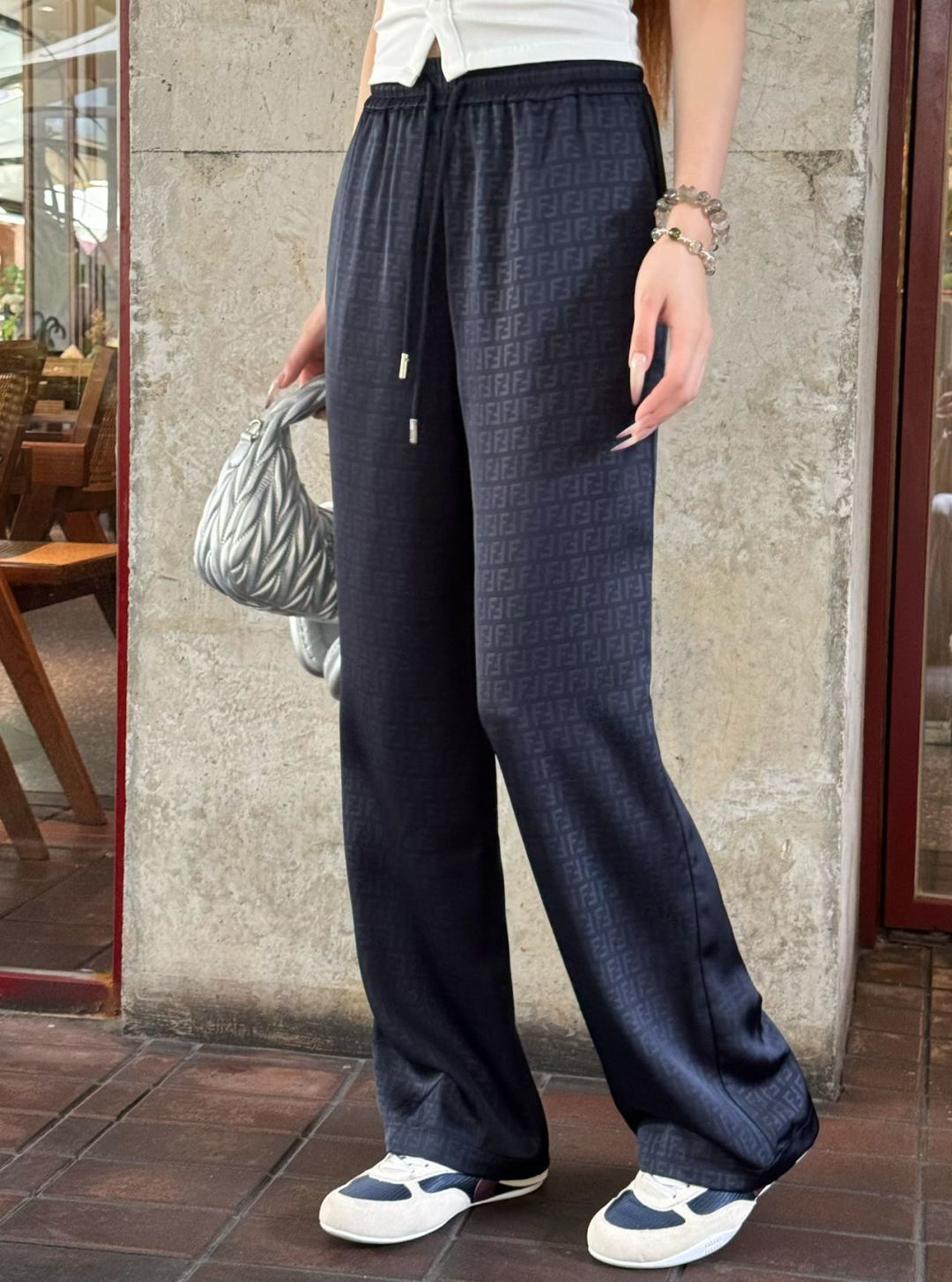 Fend 25ss print pants