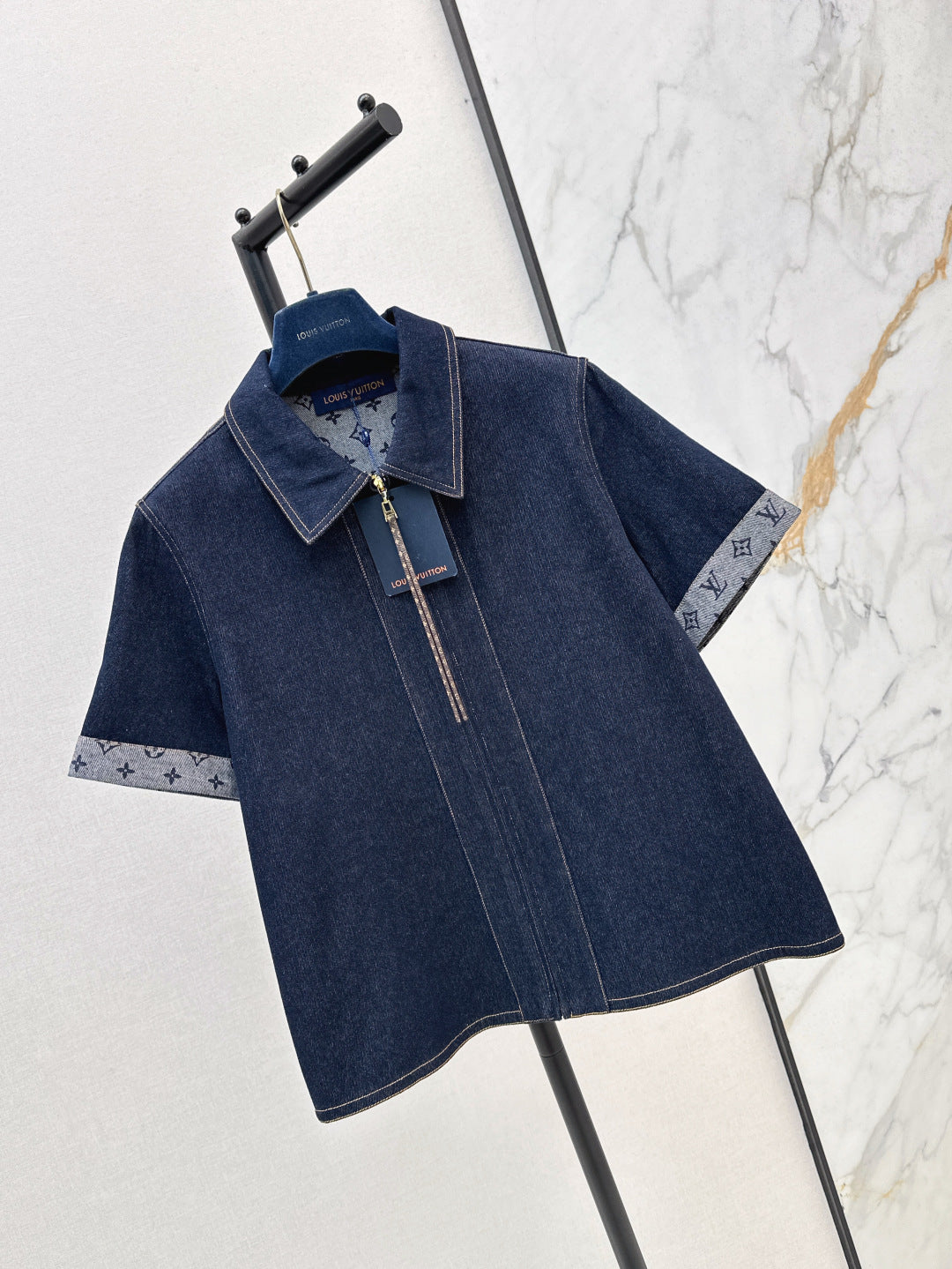 Louis 25ss denim shirt