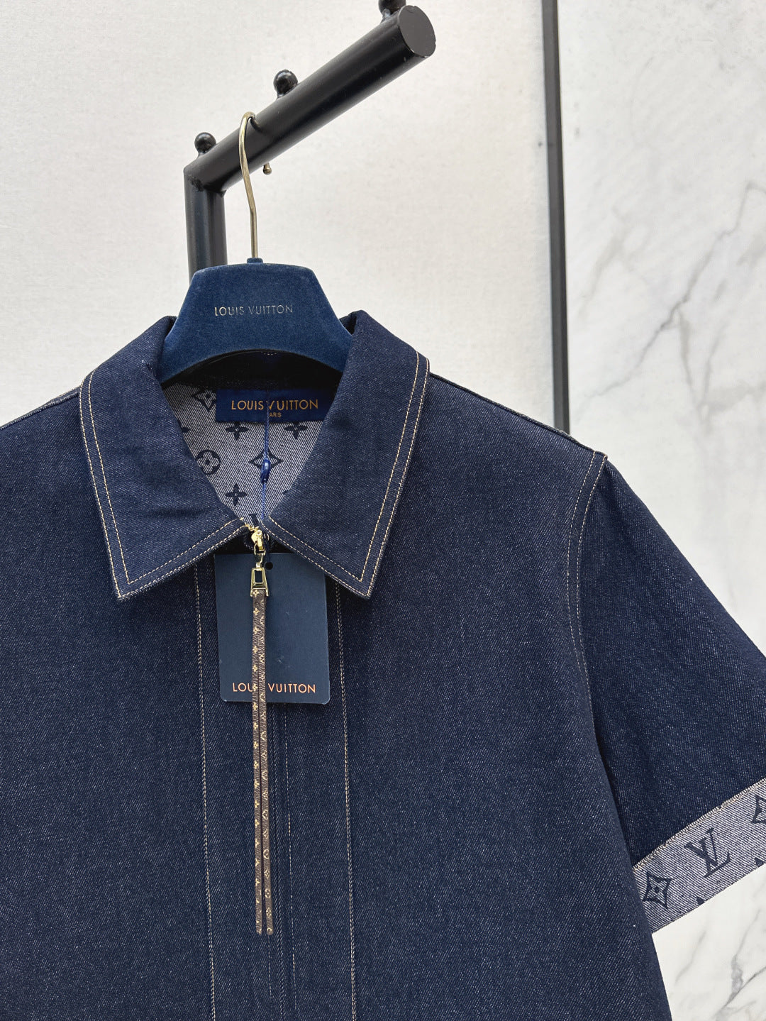 Louis 25ss denim shirt