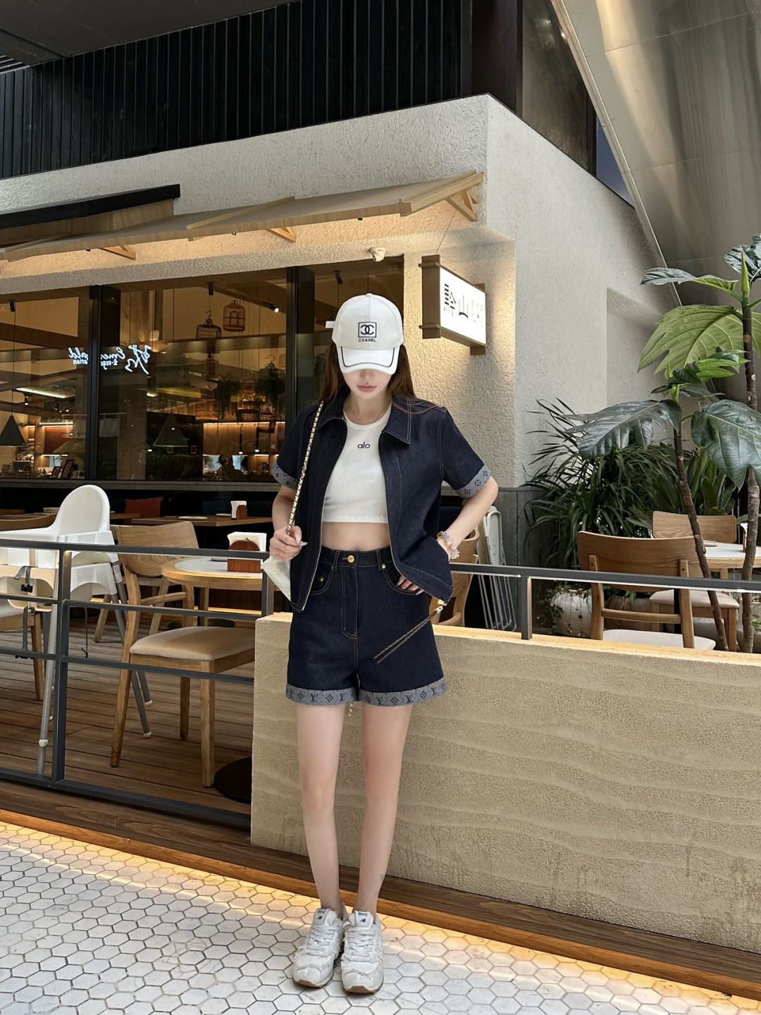 Louis 25ss denim shirt