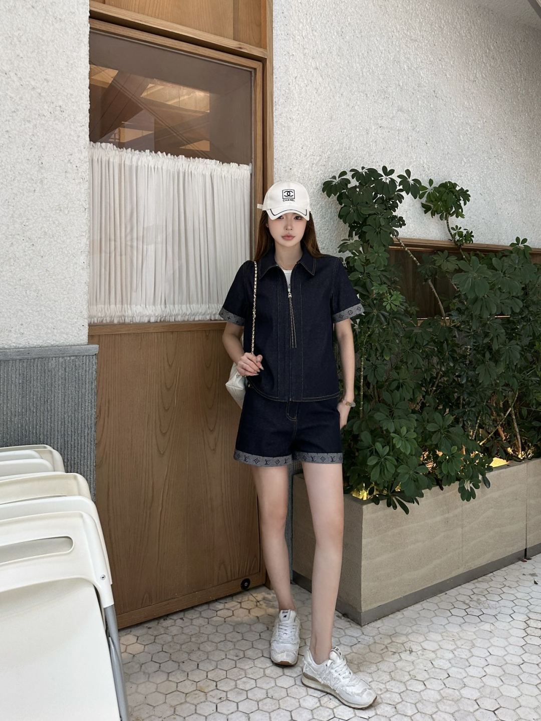 Louis 25ss denim shirt