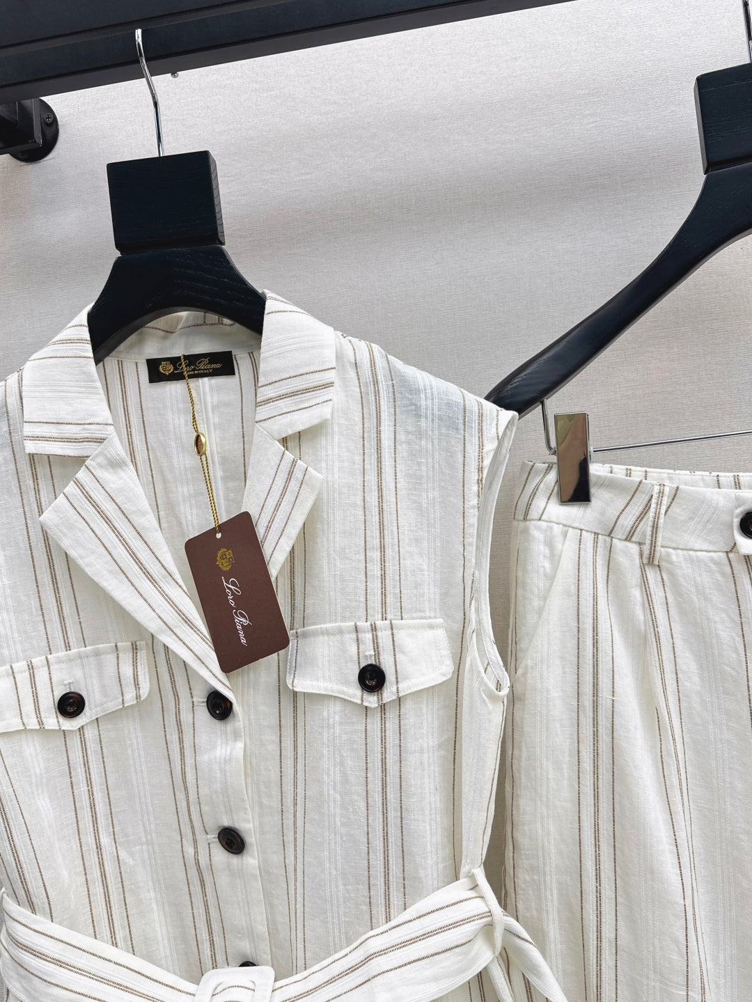 Loro 25ss linen suit