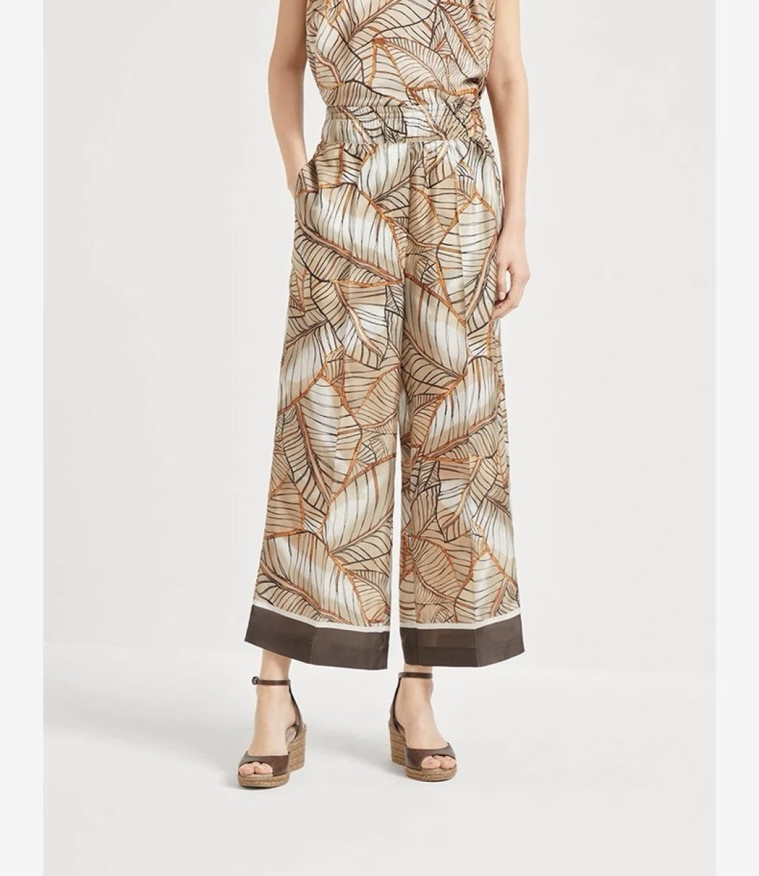 Brun 25ss high summer pants