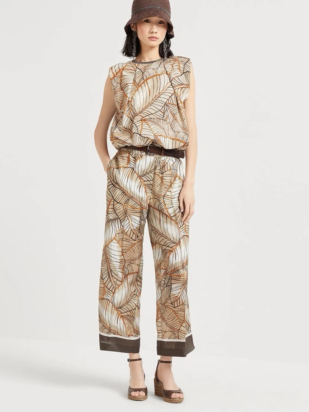 Brun 25ss high summer pants