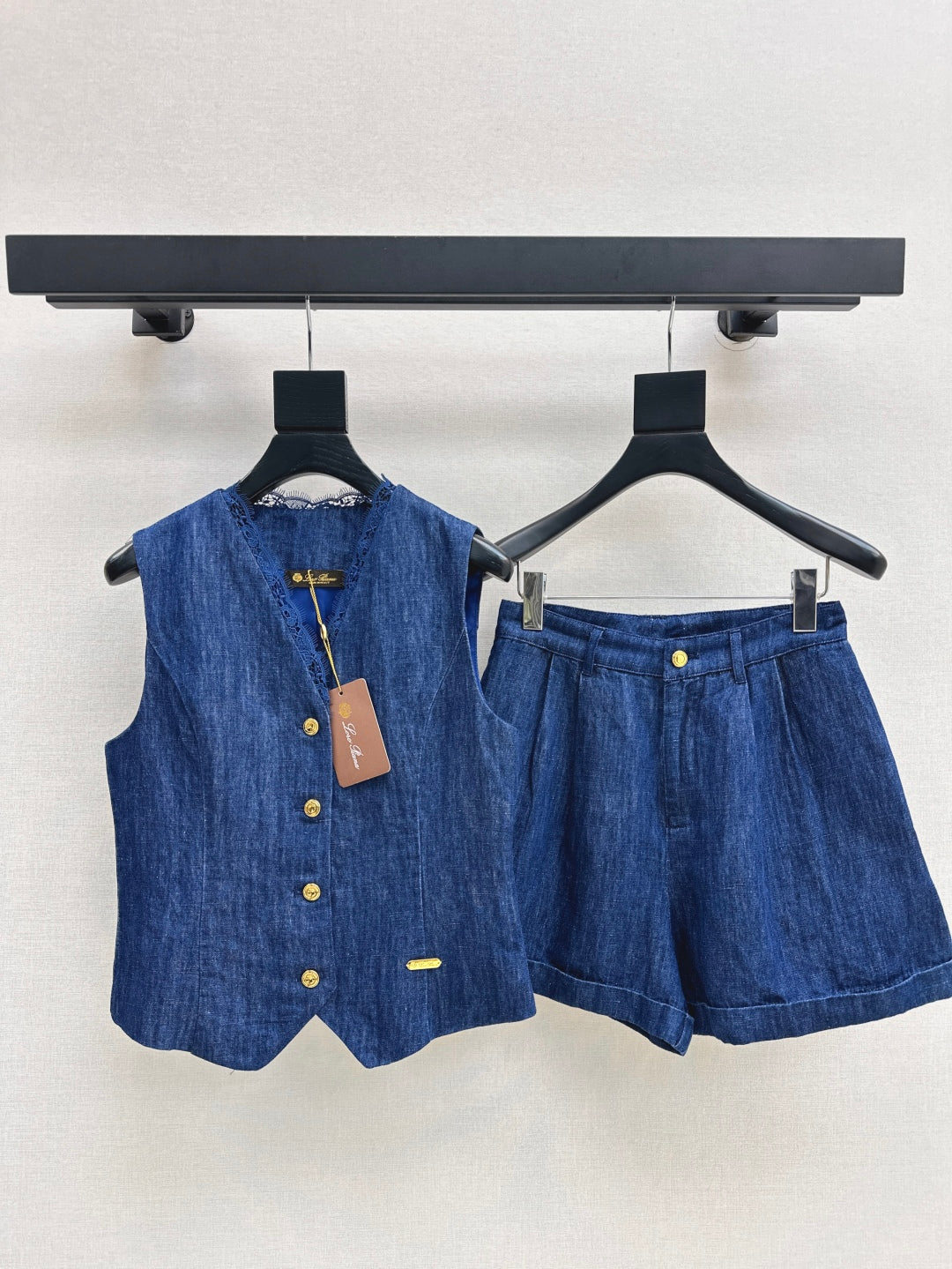 Loro 25ss denim suit