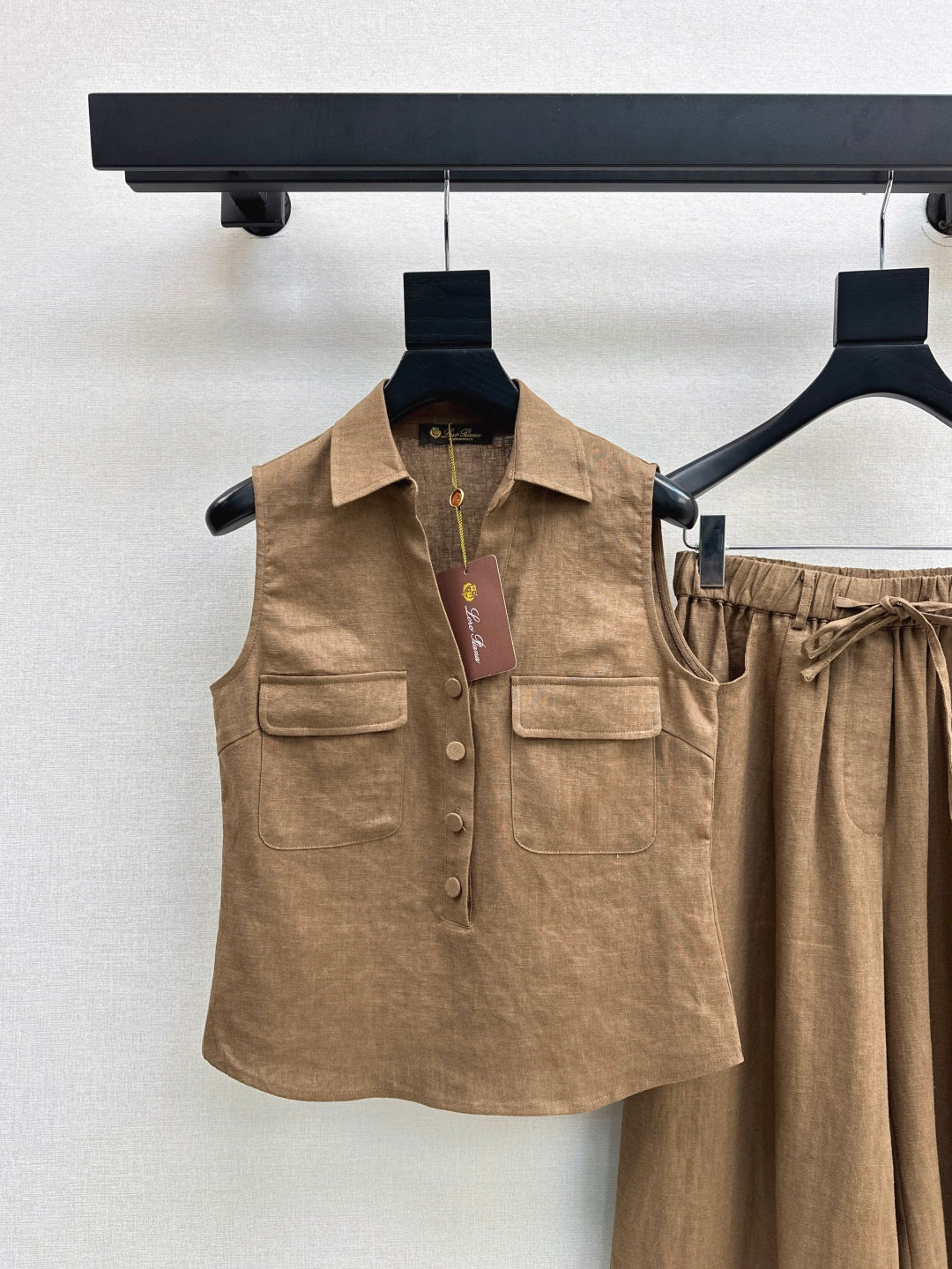 Loro 25ss linen suit