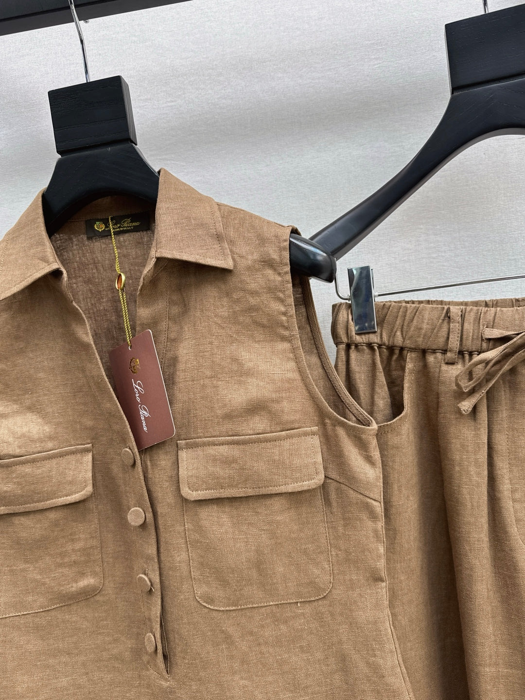 Loro 25ss linen suit