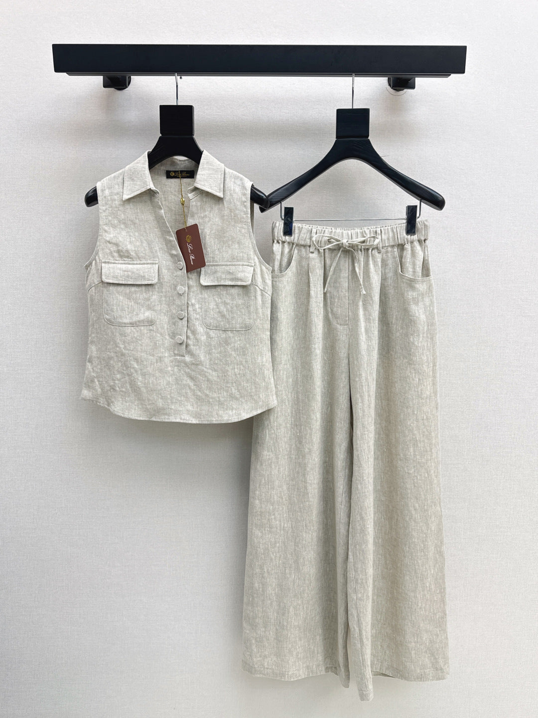 Loro 25ss linen suit