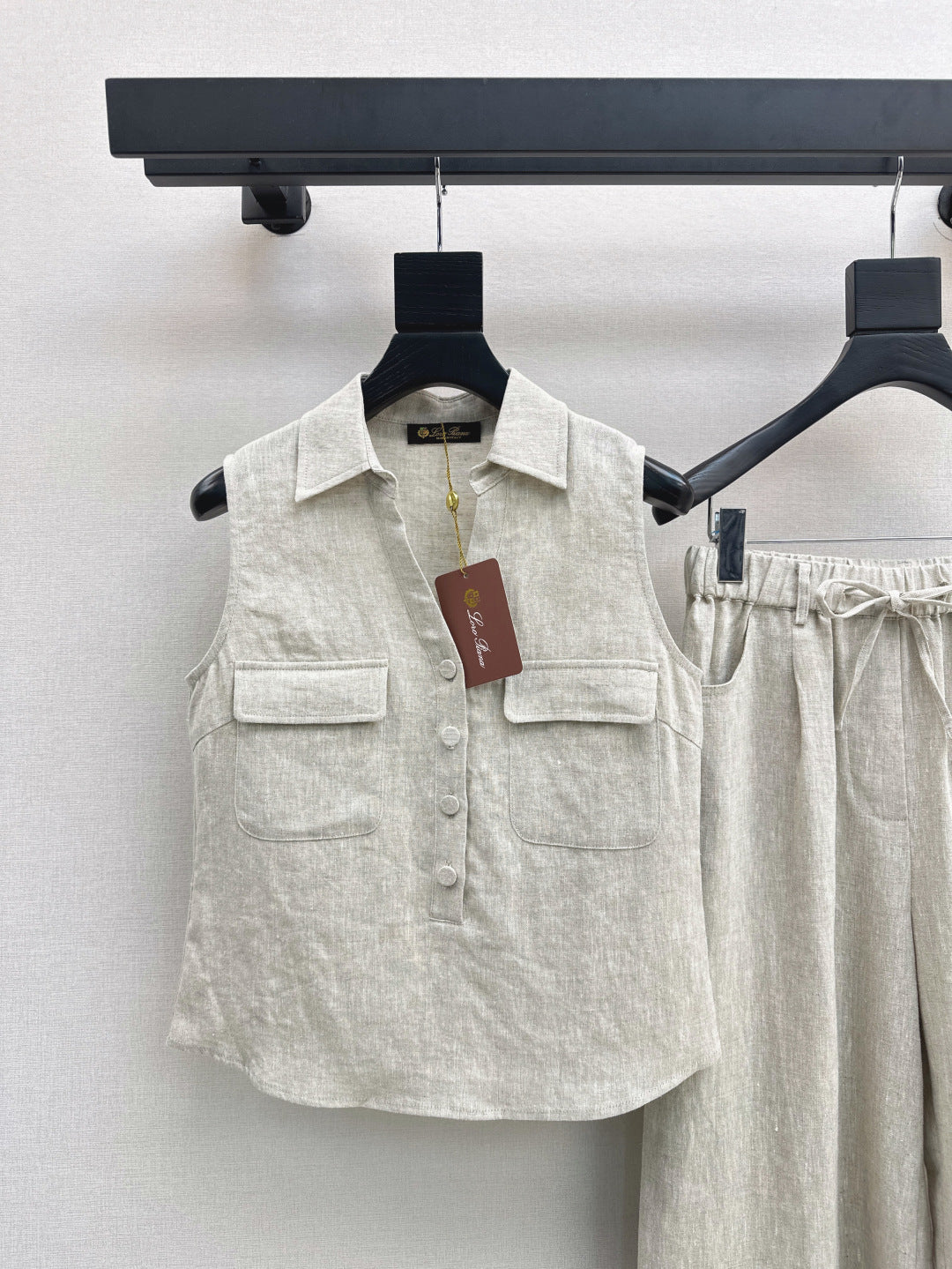Loro 25ss linen suit