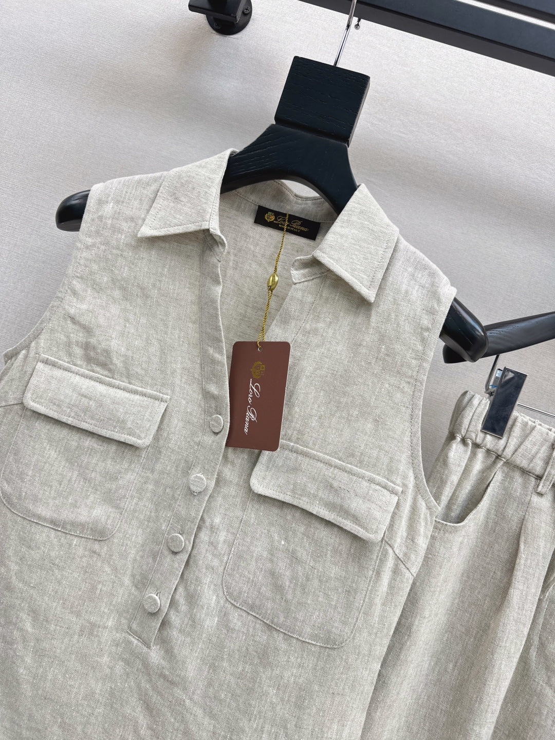 Loro 25ss linen suit
